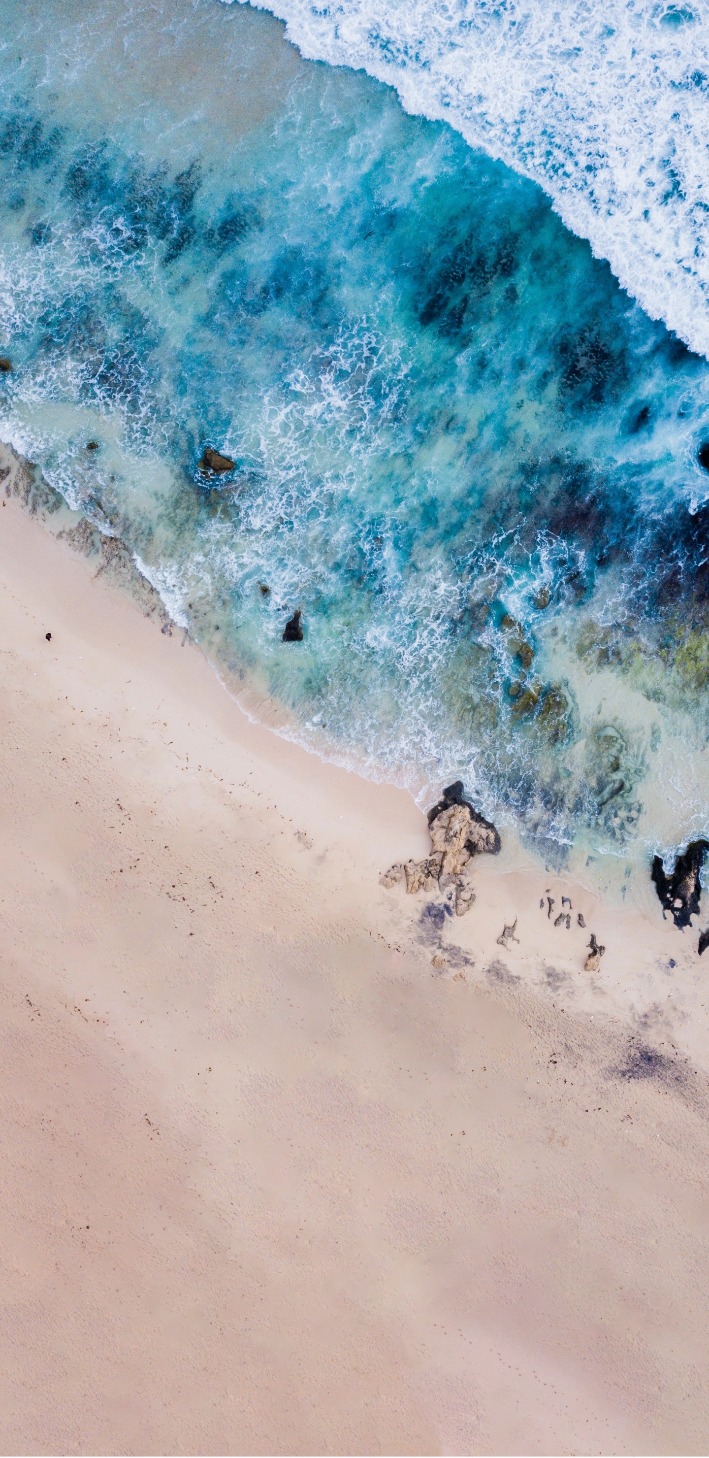 Playa, Playa Marley, Mar, Agua, Paisaje Natural. Wallpaper in 1440x2960 Resolution