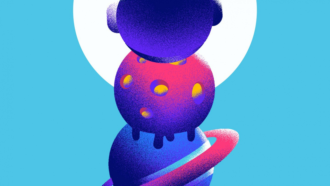 Cartoon, Liquid, Balloon, Aerostat, Art. Wallpaper in 1366x768 Resolution