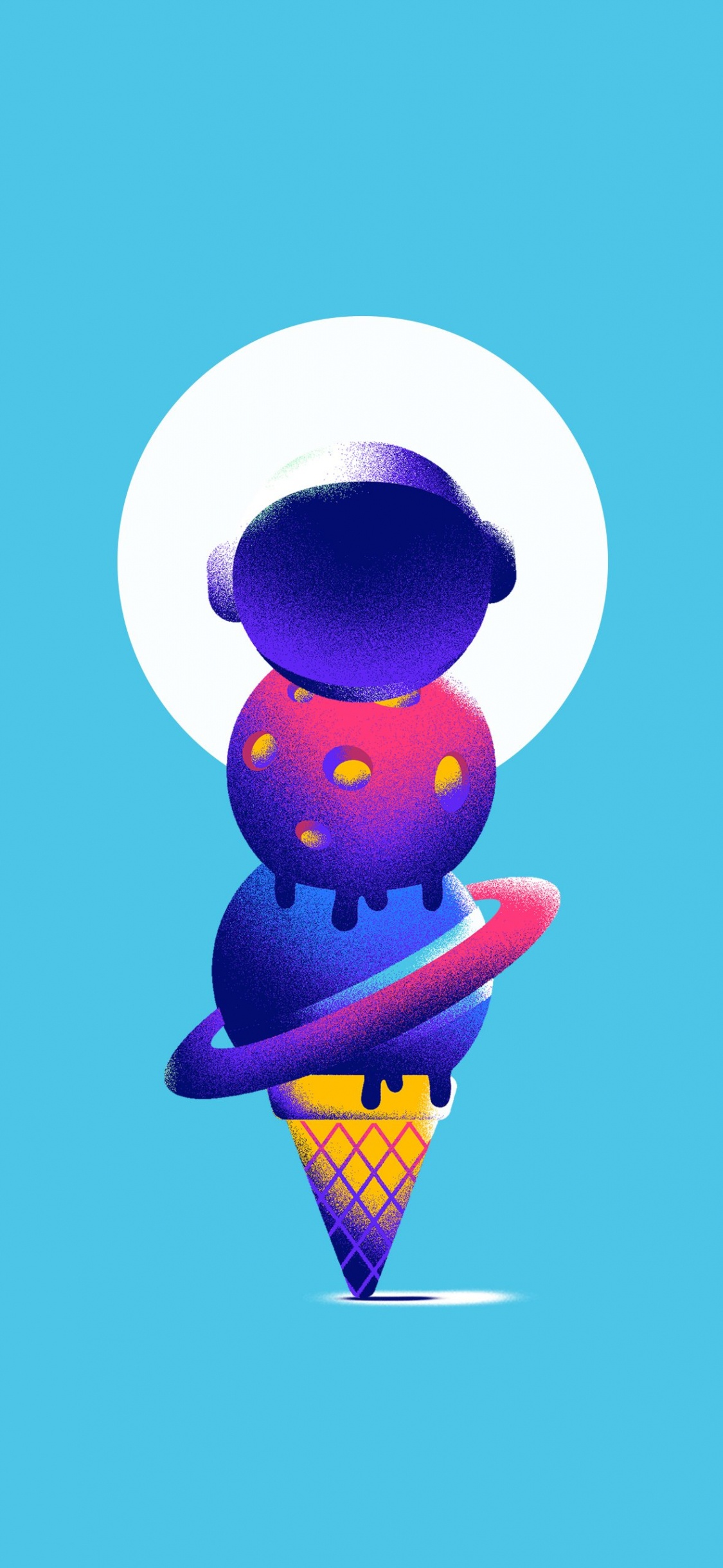 Cartoon, Liquid, Montgolfière, Aérostat, Art. Wallpaper in 1125x2436 Resolution