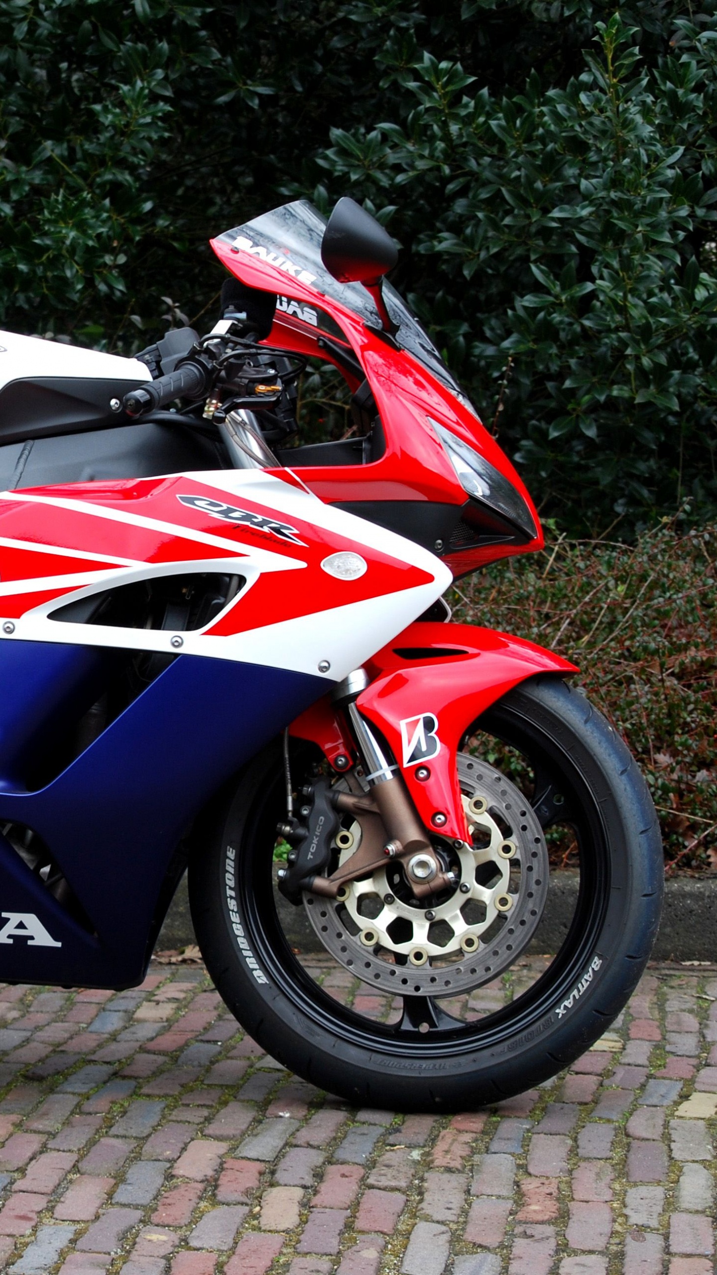 Vélo de Sport Bleu et Rouge. Wallpaper in 1440x2560 Resolution