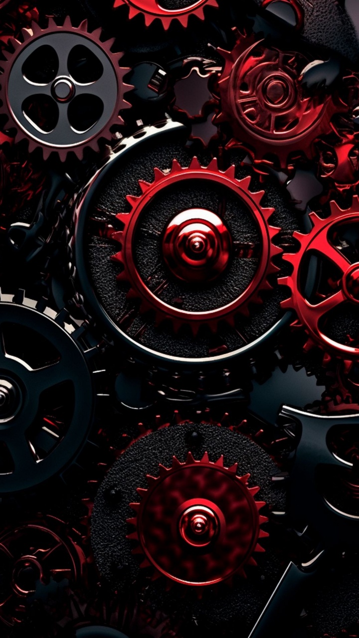 Circle, Automotive Tire, Light, Black, Red. Wallpaper in 720x1280 Resolution