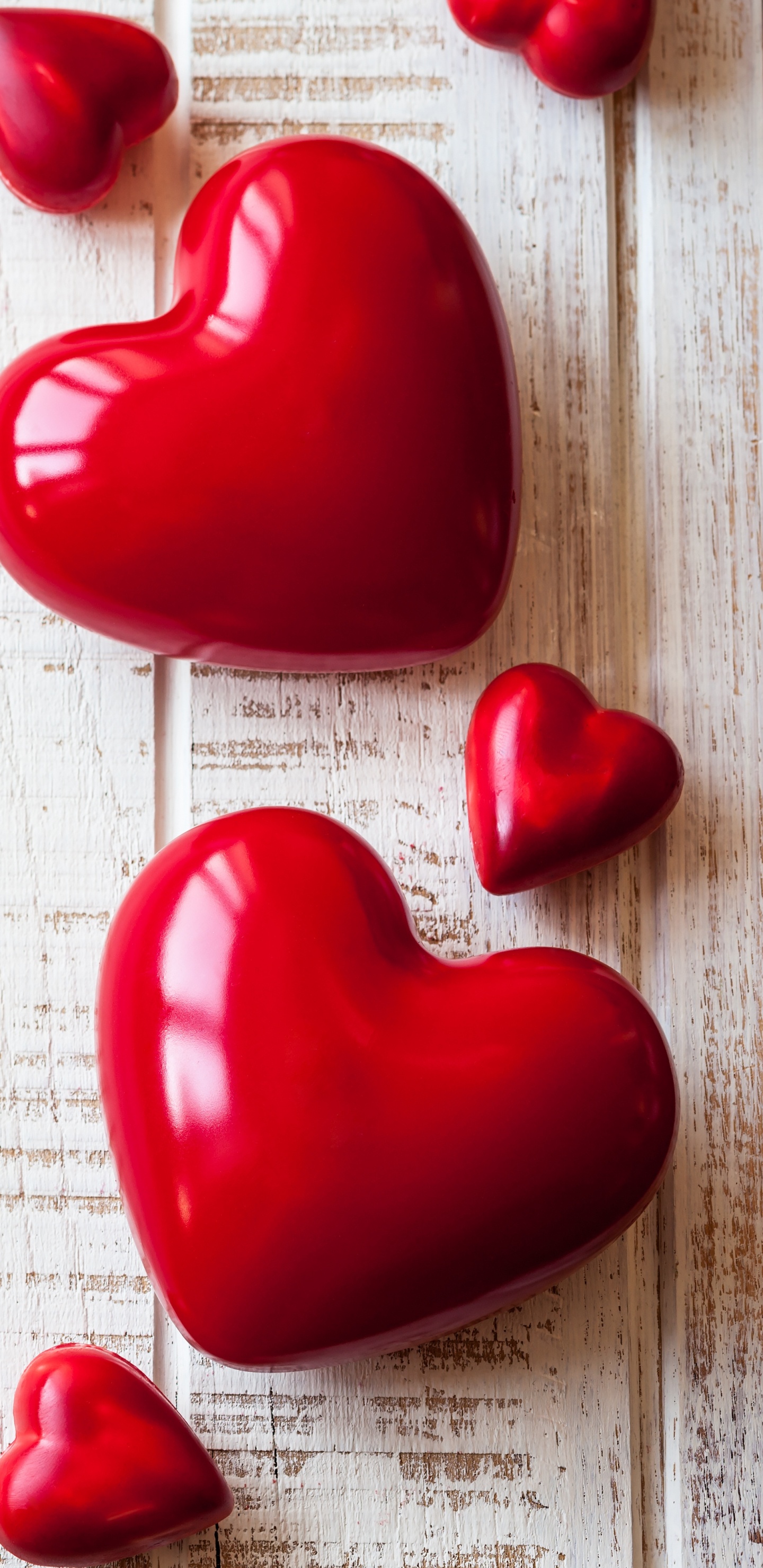 Liebe, Herzen, Valentines Tag, Vektor-Grafiken, Illustration. Wallpaper in 1440x2960 Resolution