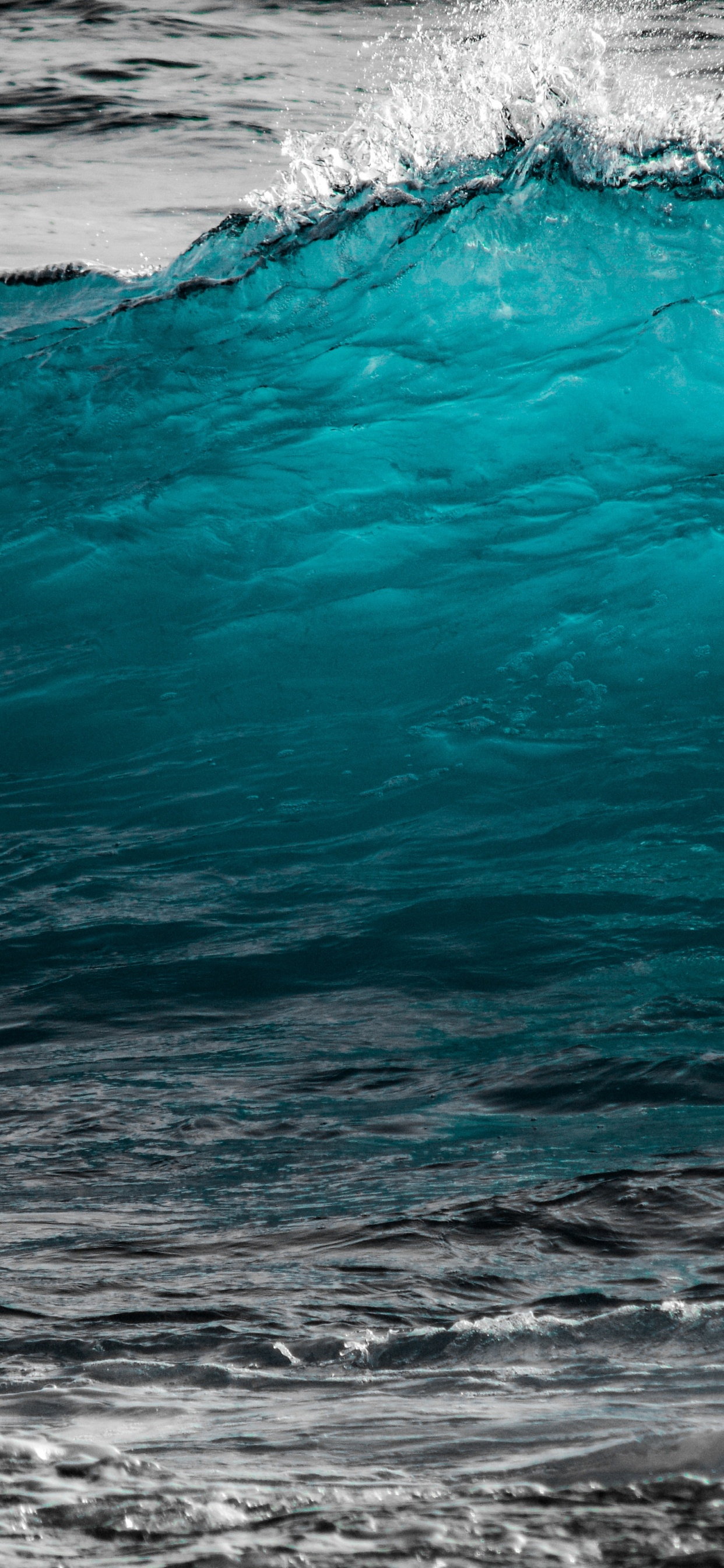 Welle, Wind Welle, Wasser, Meer, Ozean. Wallpaper in 1242x2688 Resolution