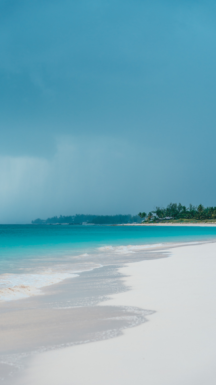 Sea, Body of Water, Beach, Blue, Aqua. Wallpaper in 750x1334 Resolution