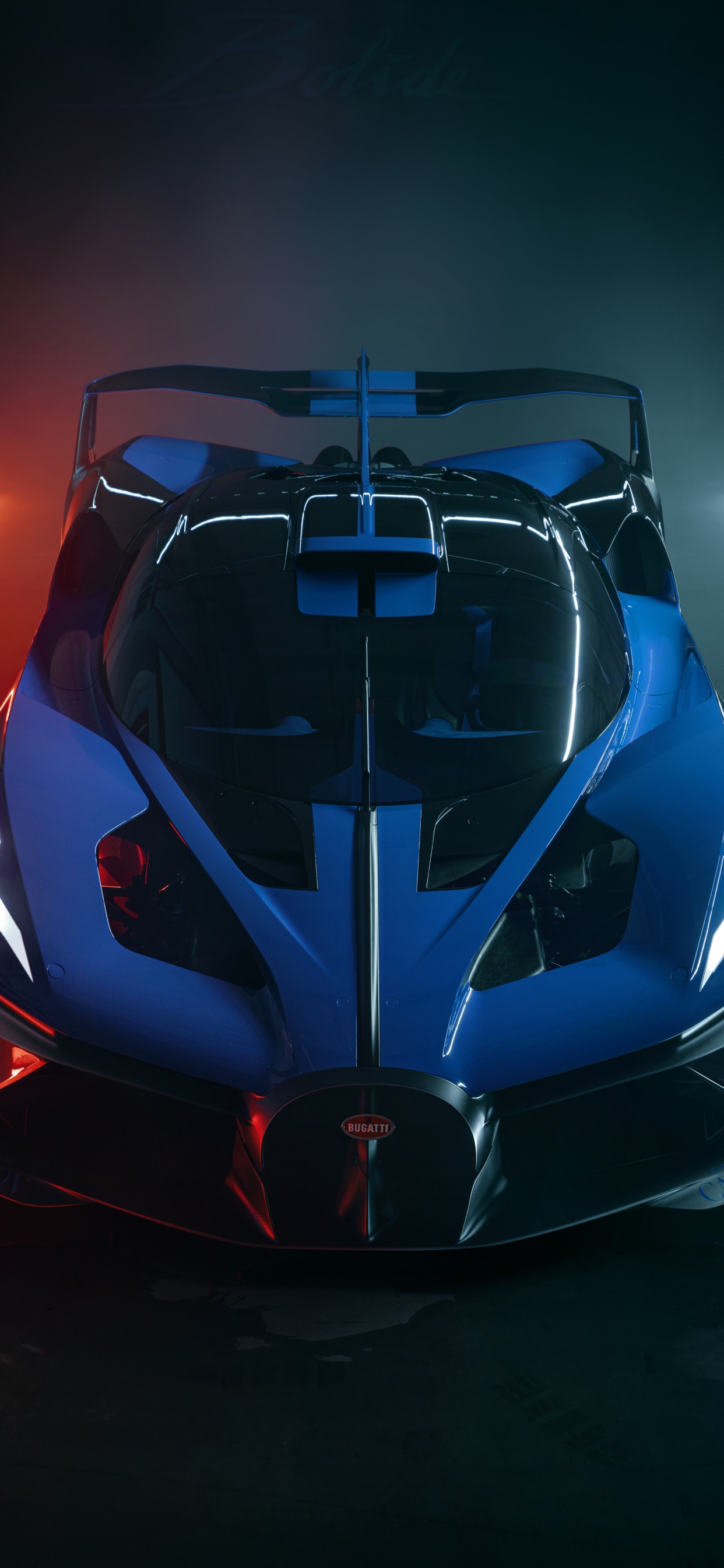 Bugatti Bolide 10k. Wallpaper in 1242x2688 Resolution