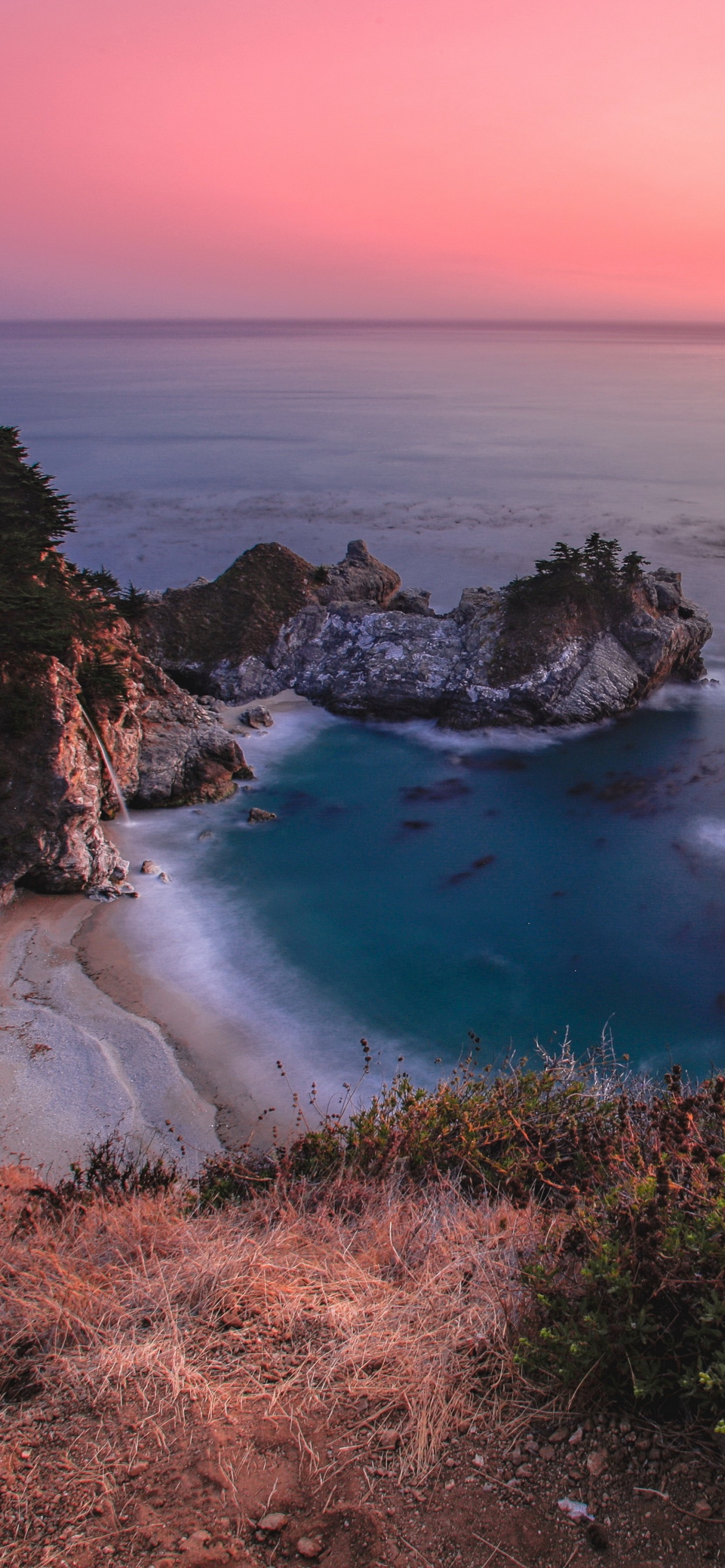 Julia Pfeiffer Burns State Park, About Damn Time, Water, Water Resources, Plant. Wallpaper in 1242x2688 Resolution