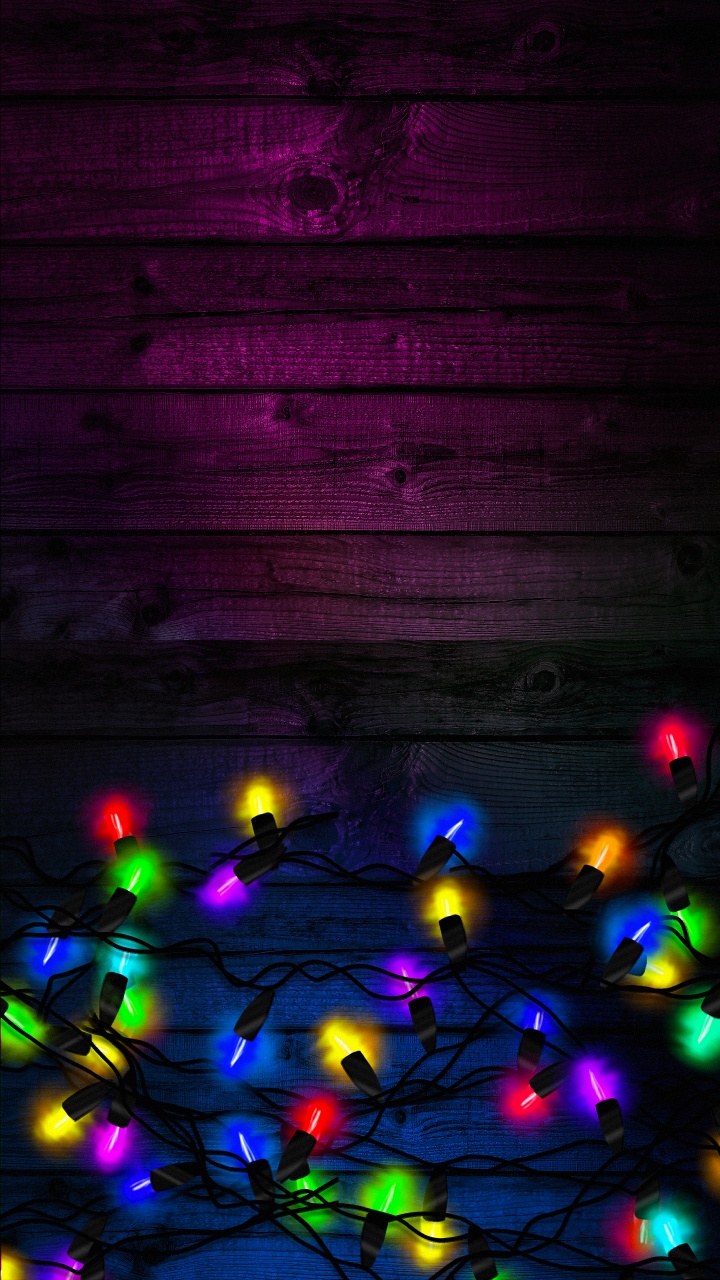 Christmas, Purple, Light, Violet, Pink. Wallpaper in 720x1280 Resolution