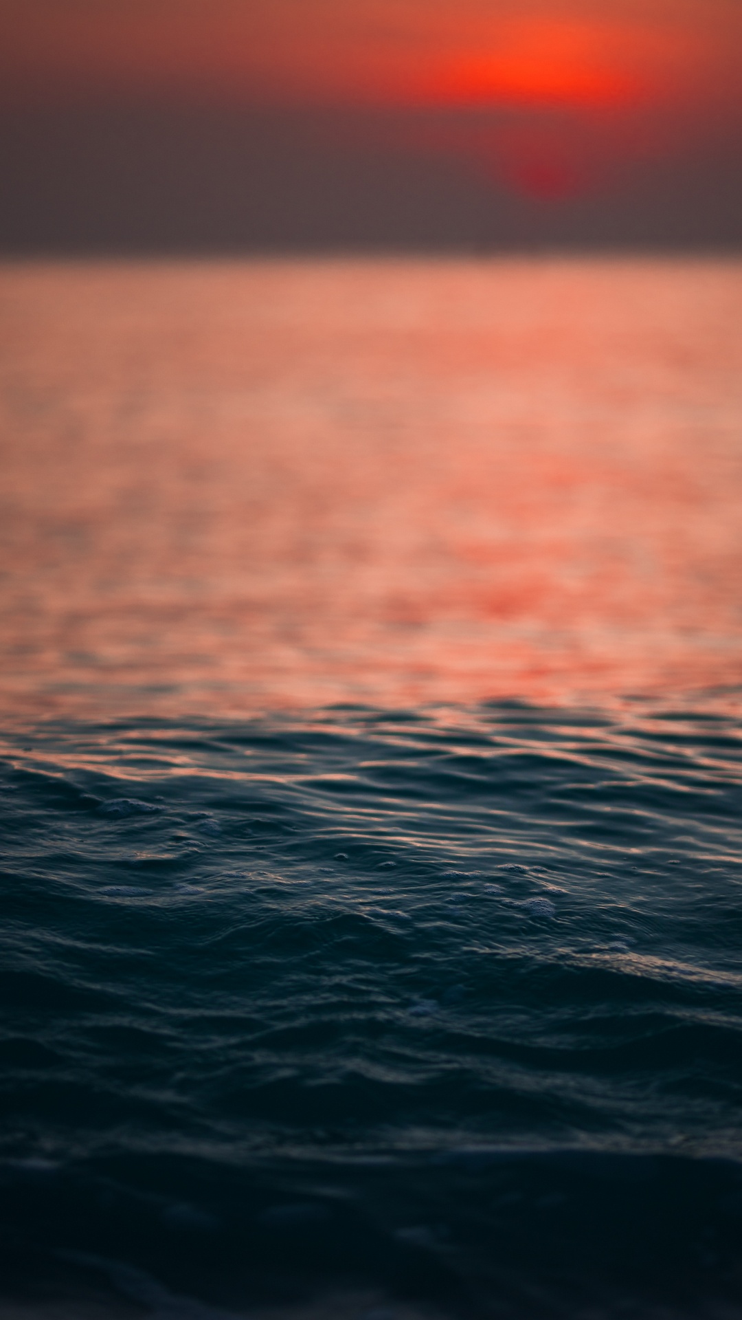 Sunset, Horizon, Sea, Water, Ocean. Wallpaper in 1080x1920 Resolution