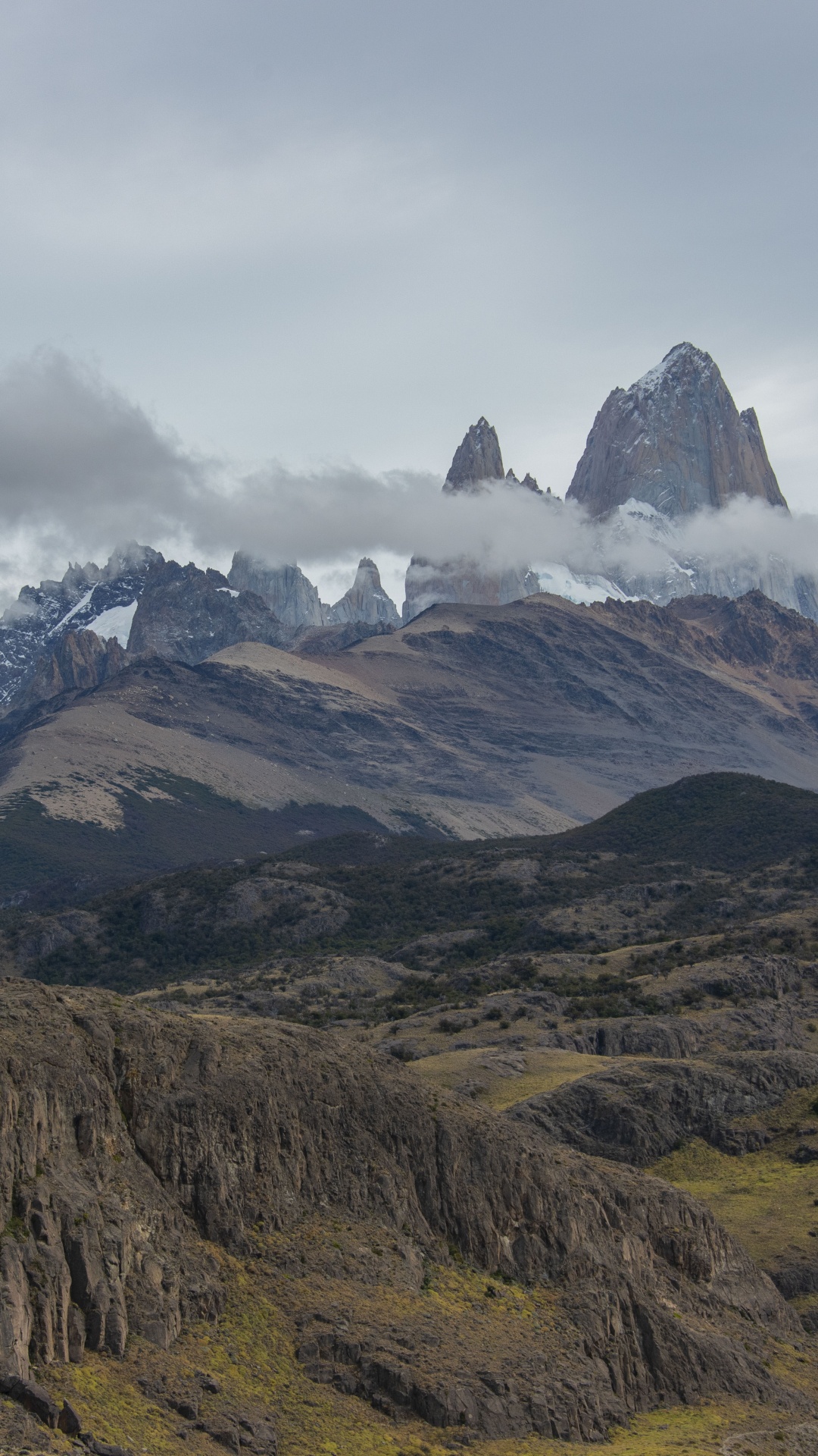 Bergkette, Bergigen Landschaftsformen, Hochland, Grat, Wildnis. Wallpaper in 1080x1920 Resolution