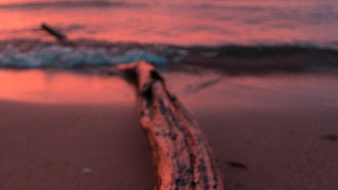 Puesta, Agua, Mar, Oceano, Naturaleza. Wallpaper in 1280x720 Resolution