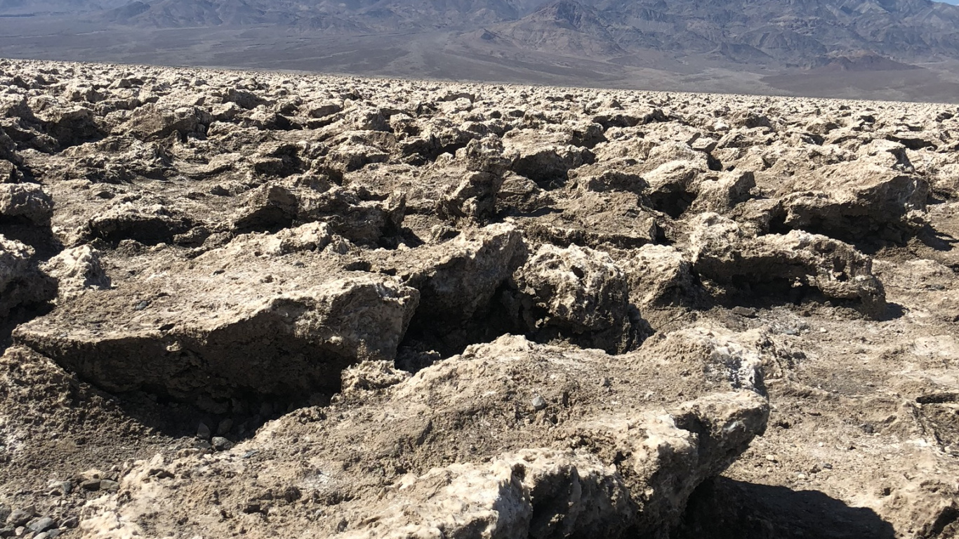USA, Nevada, Death Valley, Death Valley National Park, Ödland. Wallpaper in 1366x768 Resolution