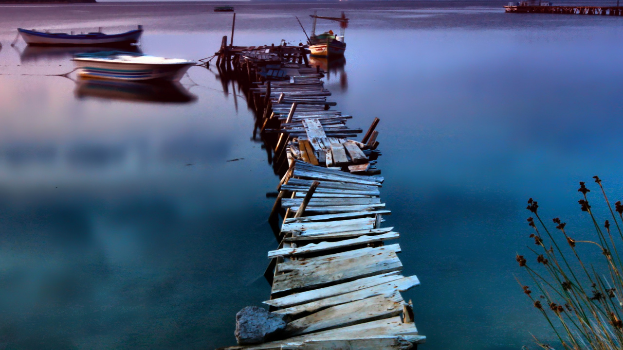 Linux, 安卓, 水资源, 光, 性质 壁纸 1280x720 允许