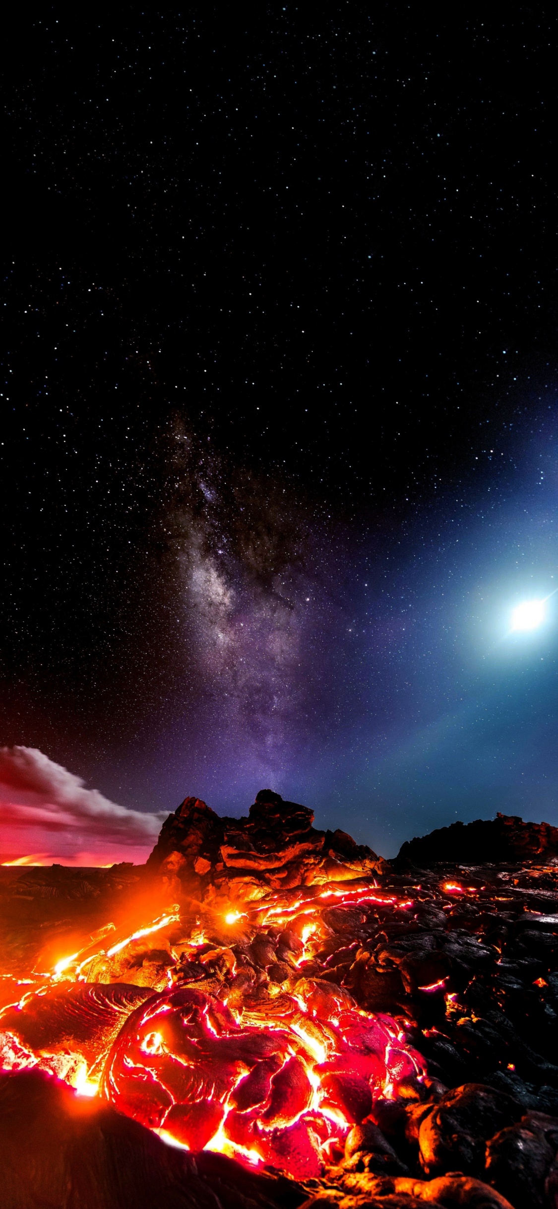 气氛, 光, 自然景观, 天文学对象, 明星 壁纸 1125x2436 允许