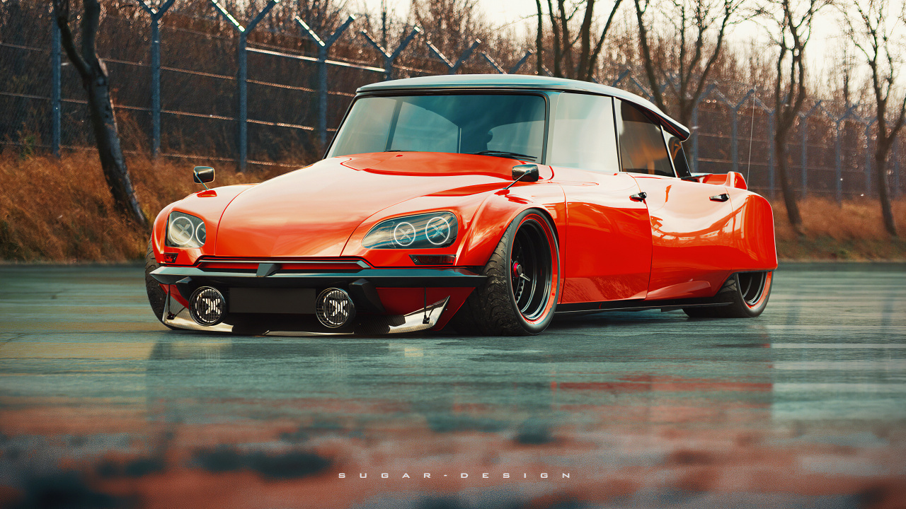 Citroen ds Sugar Show, Citron DS, Lemon, Cars, Bmw M3. Wallpaper in 1280x720 Resolution