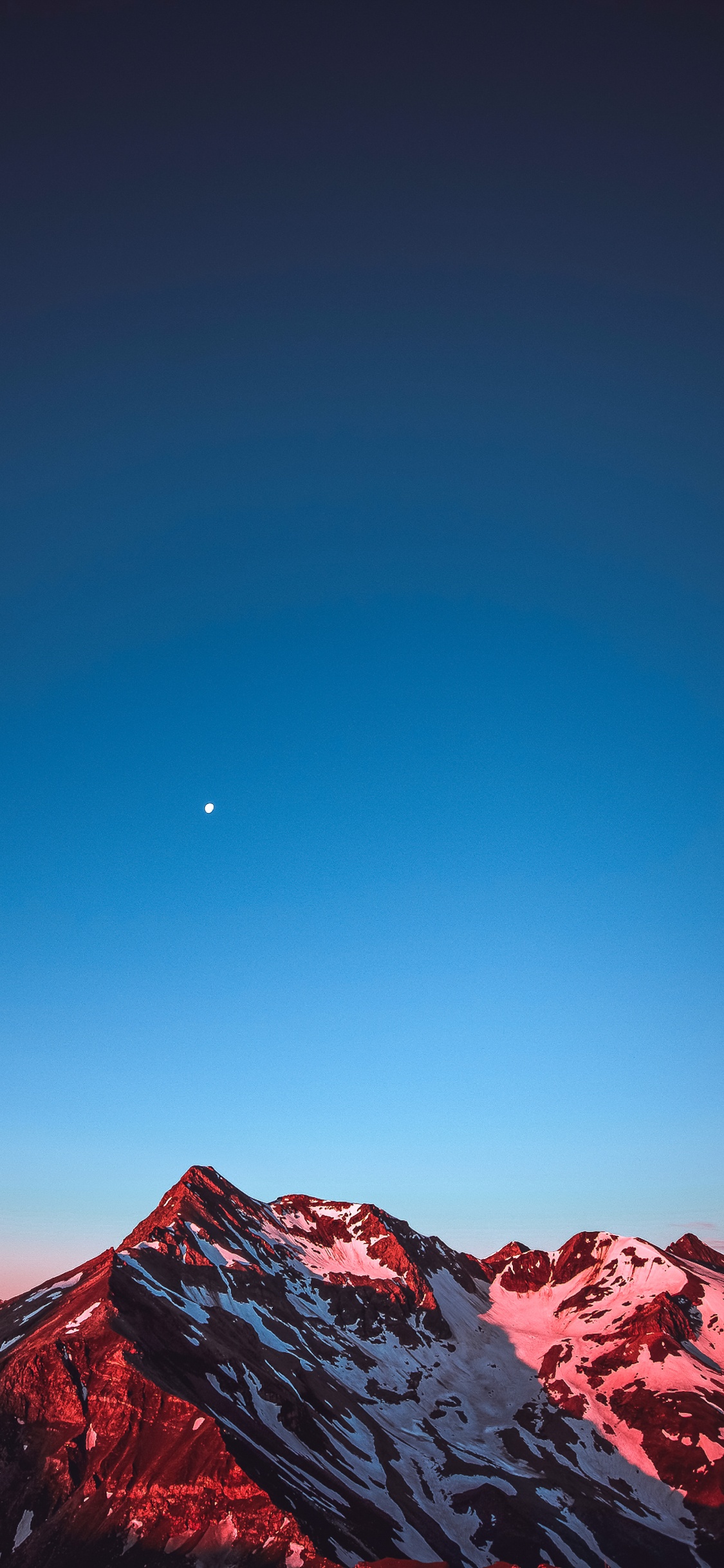 Mountain Portrait Landscape, Colored, Mountain, Atmosphere, Natural Landscape. Wallpaper in 1125x2436 Resolution