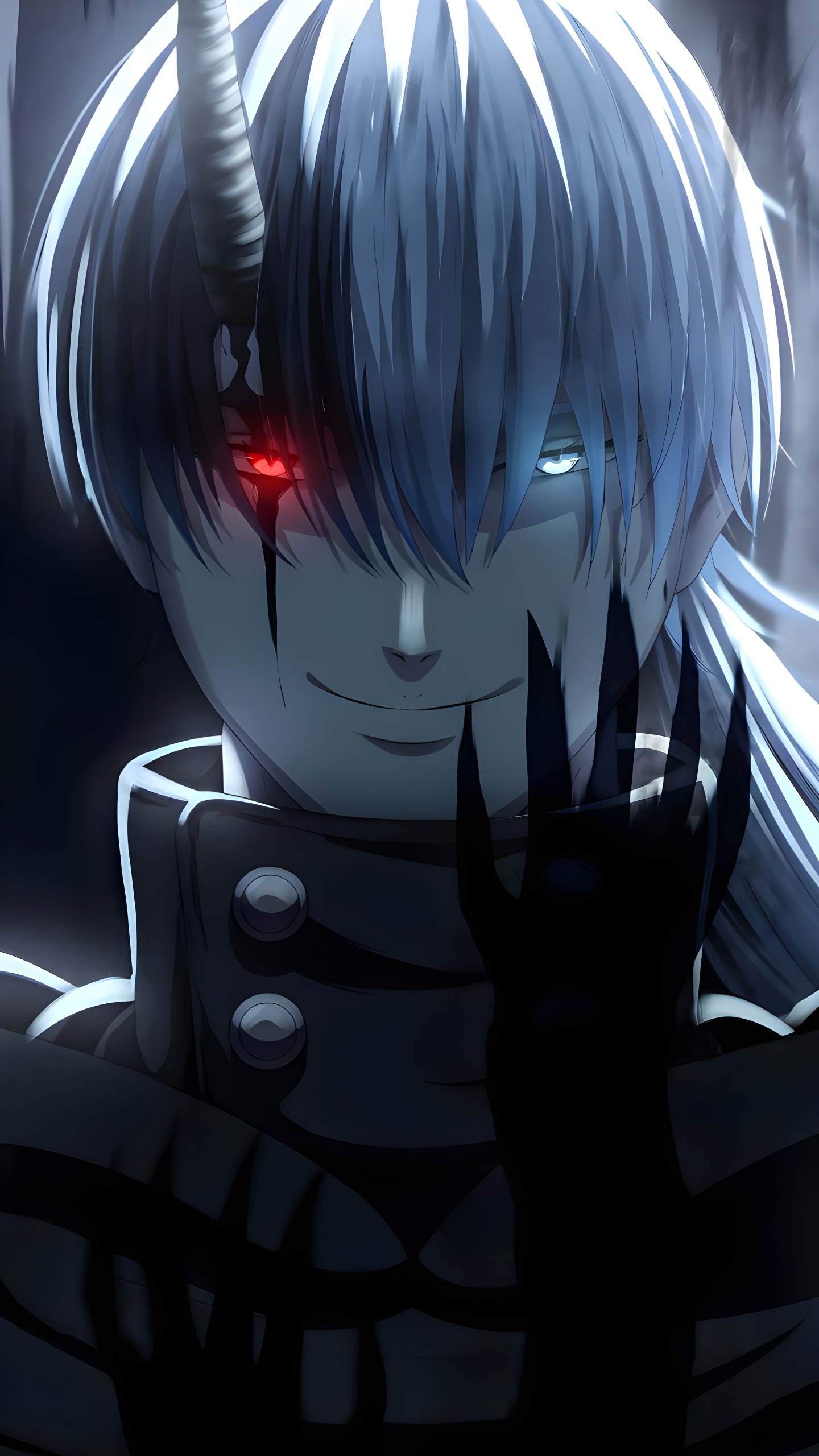 Anime, Trébol Negro, Jujutsu Kaisen, Manga, Cabeza. Wallpaper in 1440x2560 Resolution