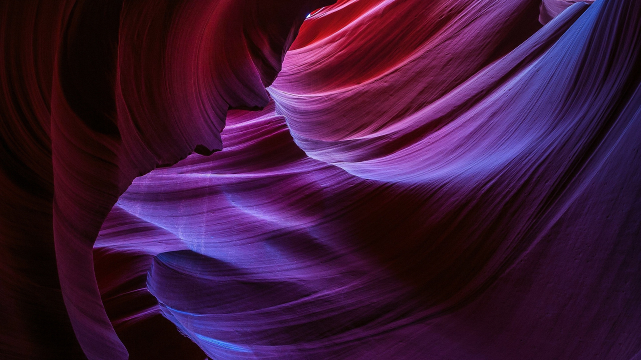 Pintura Abstracta Morada y Blanca. Wallpaper in 1280x720 Resolution