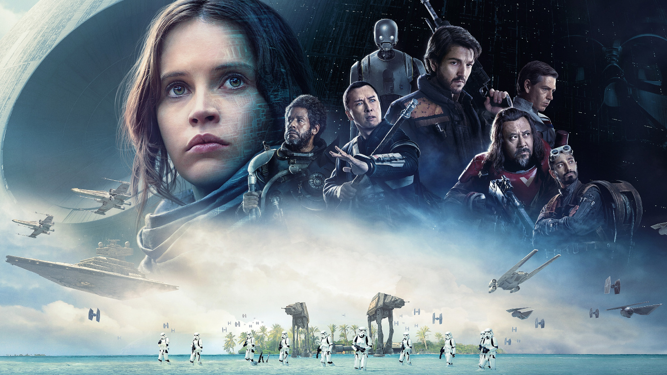 Gareth Edwards, Rogue Man Eine Star Wars-Geschichte, Film, Star Wars, Felicity Jones. Wallpaper in 1366x768 Resolution