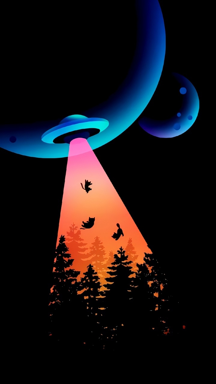 Licht, Smartphone, Atmosphäre, Baum, Kunst. Wallpaper in 720x1280 Resolution