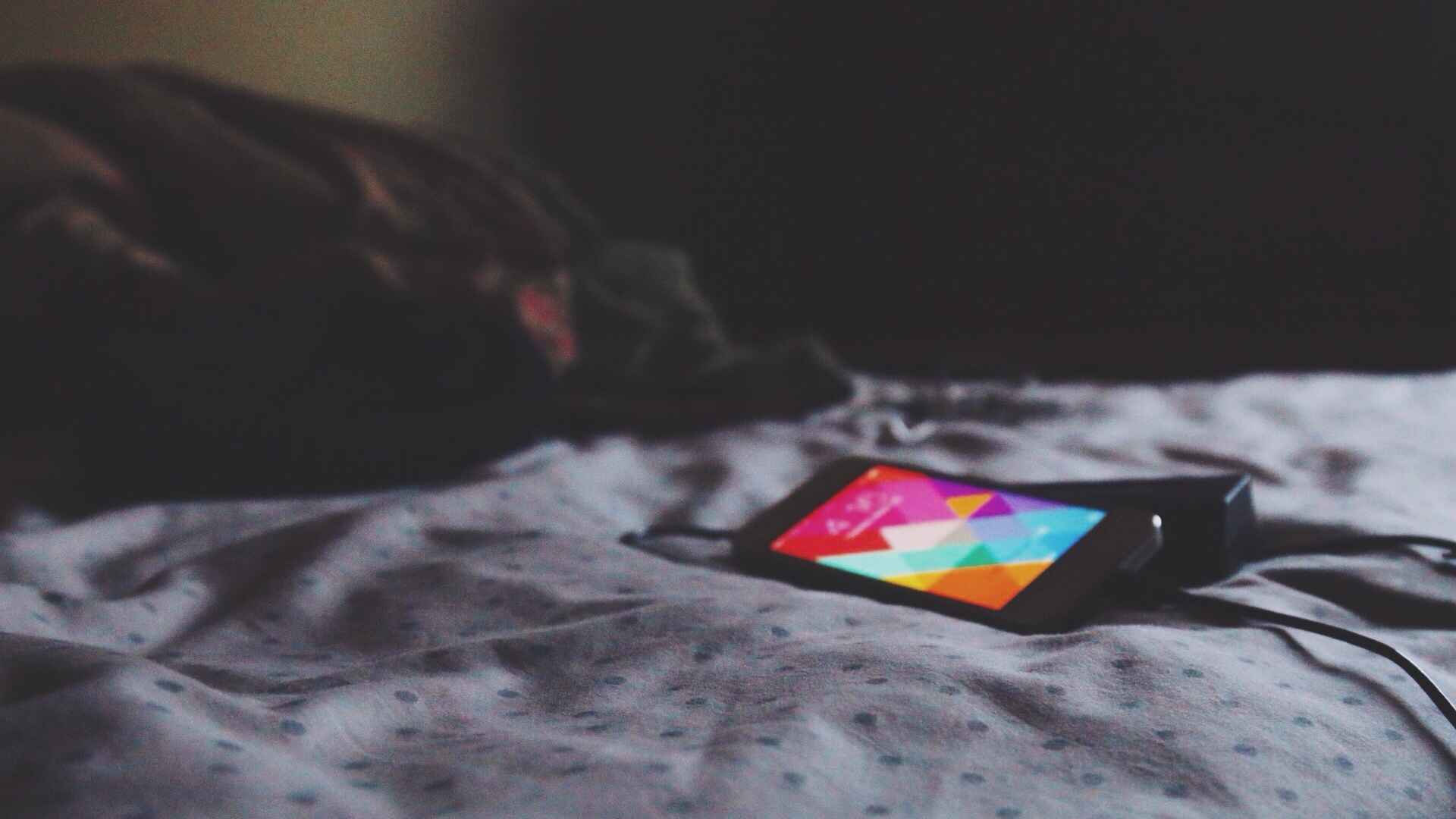 Black and Red Labeled Book on White Bed Linen. Wallpaper in 1920x1080 Resolution