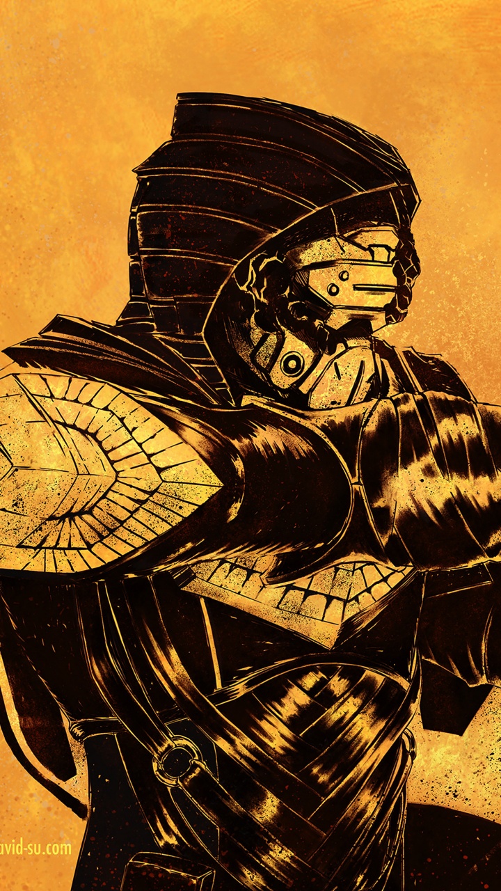 Illustration, Shooter-Spiel, Fiktiver Charakter, Destiny 2, Bungie. Wallpaper in 720x1280 Resolution