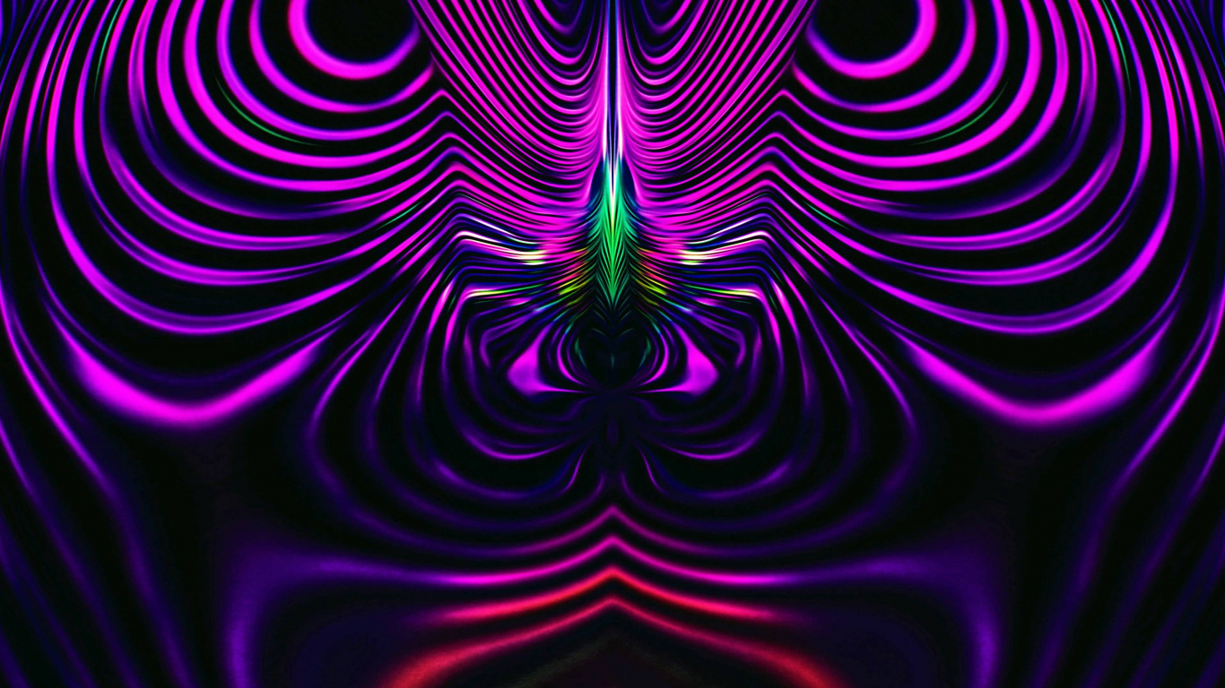 Red and Black Abstract Painting. Wallpaper in 1366x768 Resolution