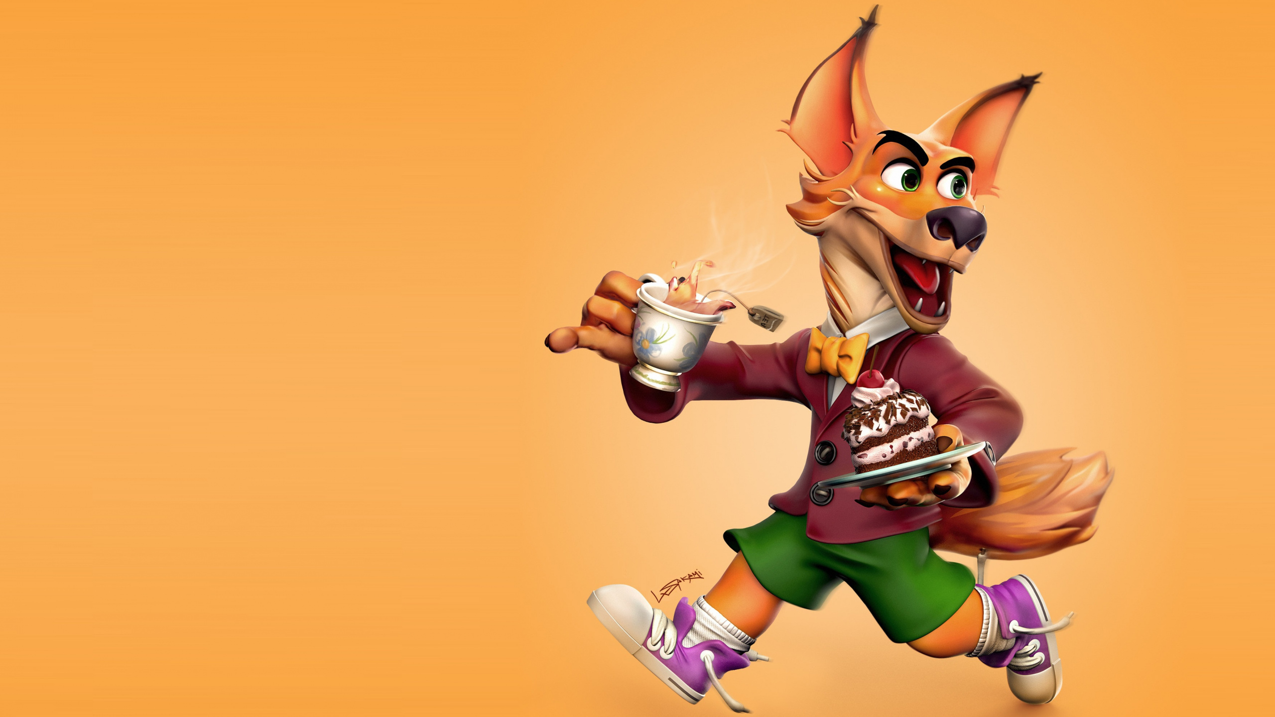 绘画, 卡通, 图行动, 虚构的人物, 艺术 壁纸 2560x1440 允许