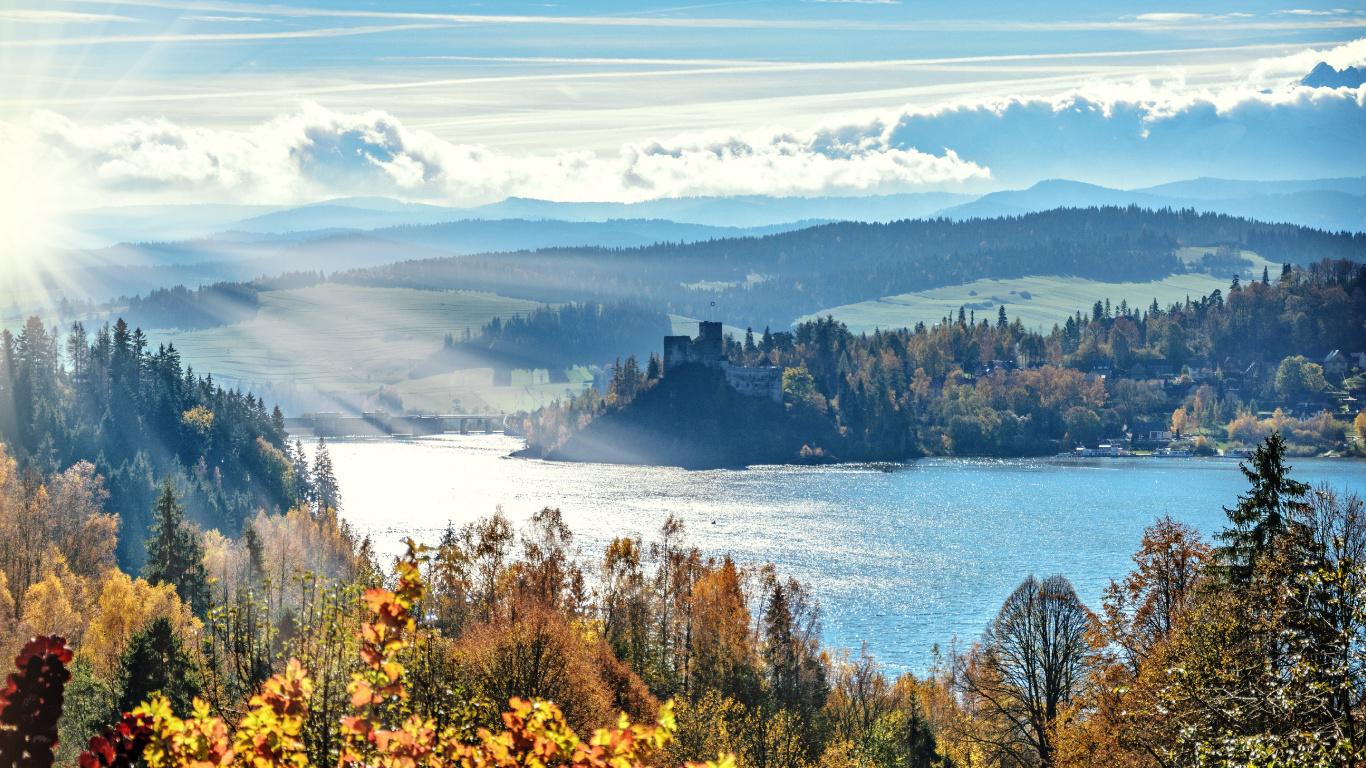 Naturlandschaft, Baum, Natur, Wildnis, Lobgesang. Wallpaper in 1366x768 Resolution