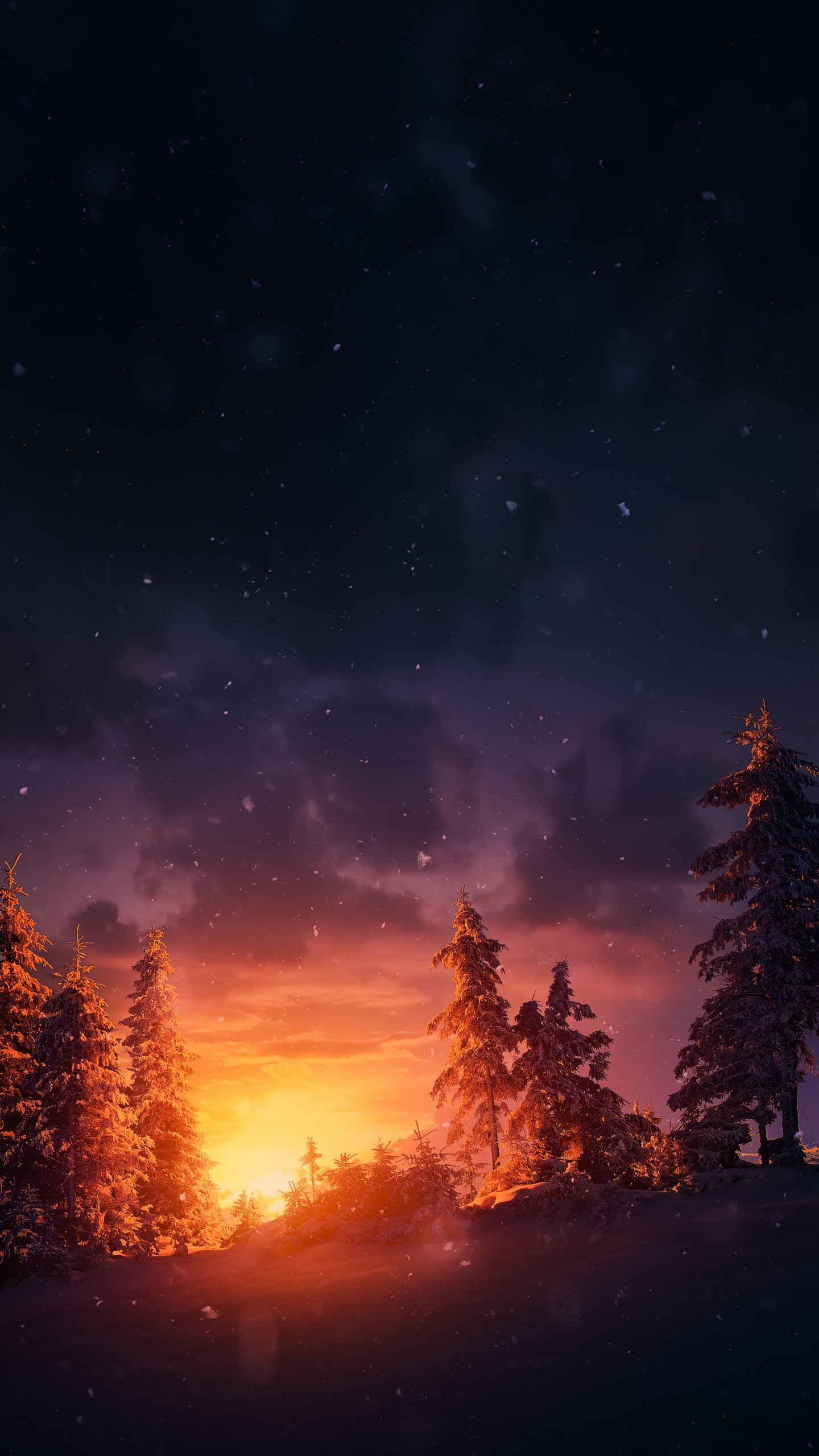 Download 1440x2560 Wallpaper Atmosphere, Natural Landscape, Cloud, Afterglow, Tree Atmosphere, Natural Landscape, Cloud, Afterglow, Tree. Wallpaper in 1440x2560 Resolution