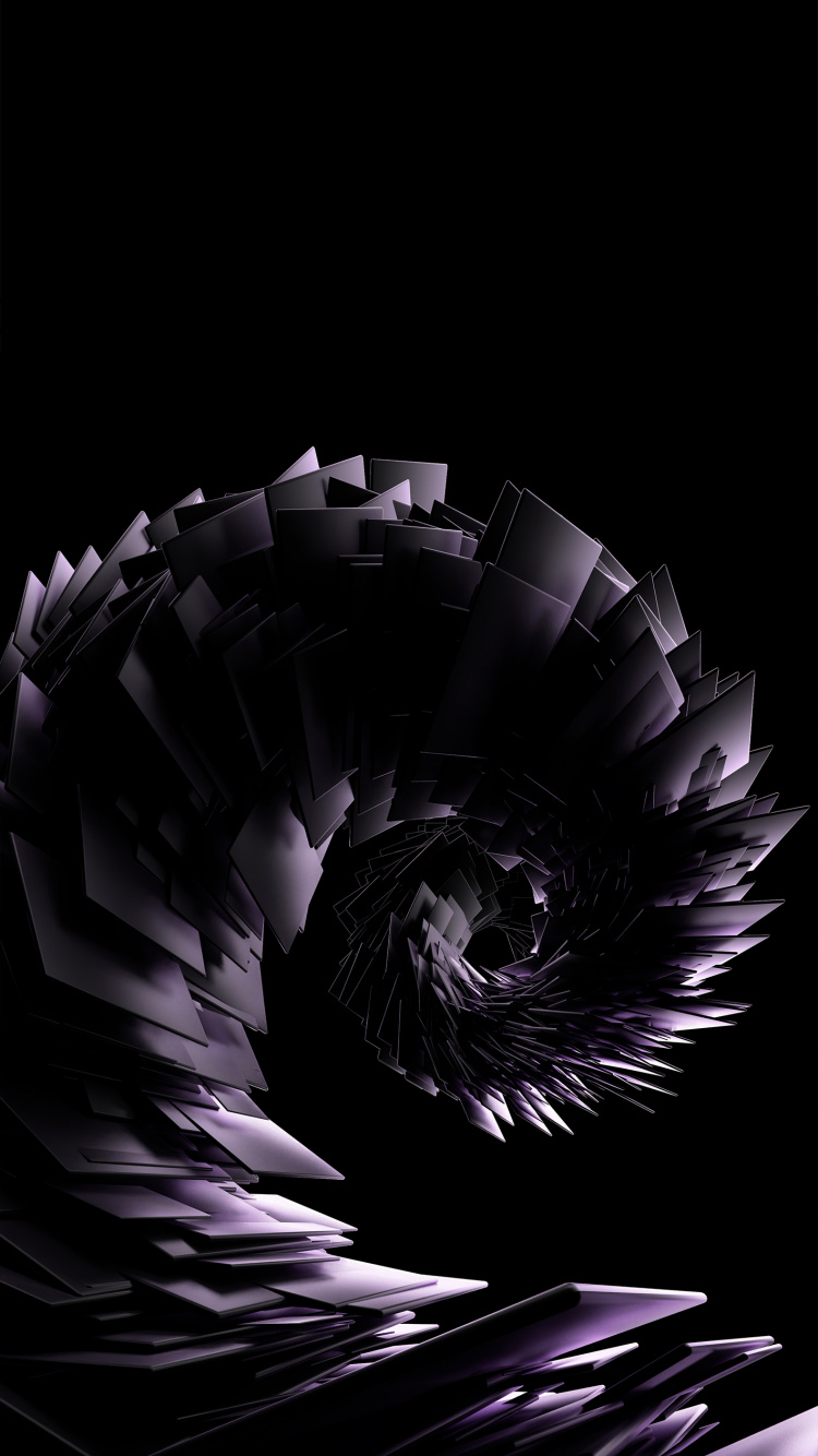 Purple, Noir, Eau, Violette, Pétale. Wallpaper in 750x1334 Resolution