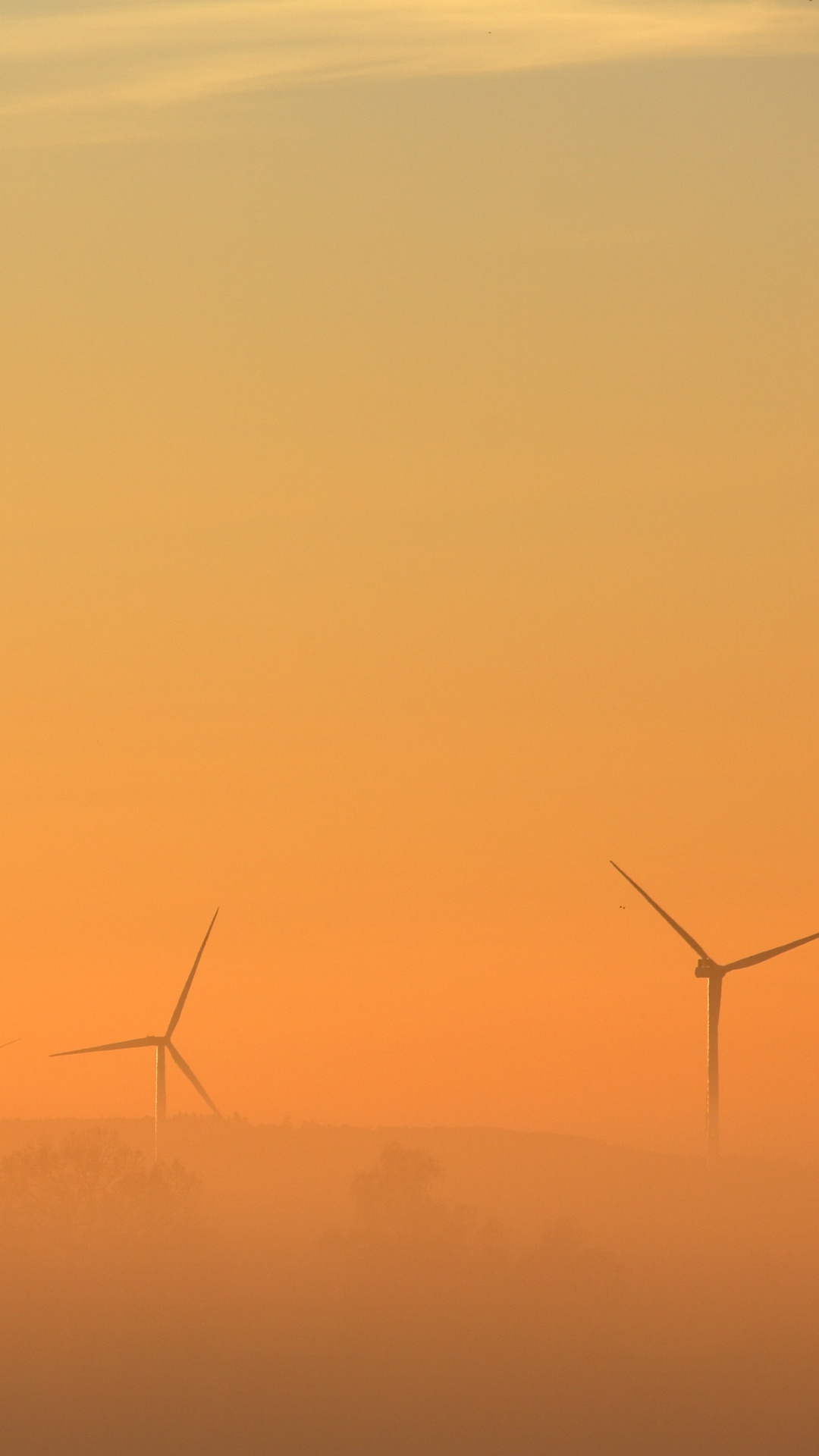 Silhouette of Electric Post During Sunset. Wallpaper in 1080x1920 Resolution