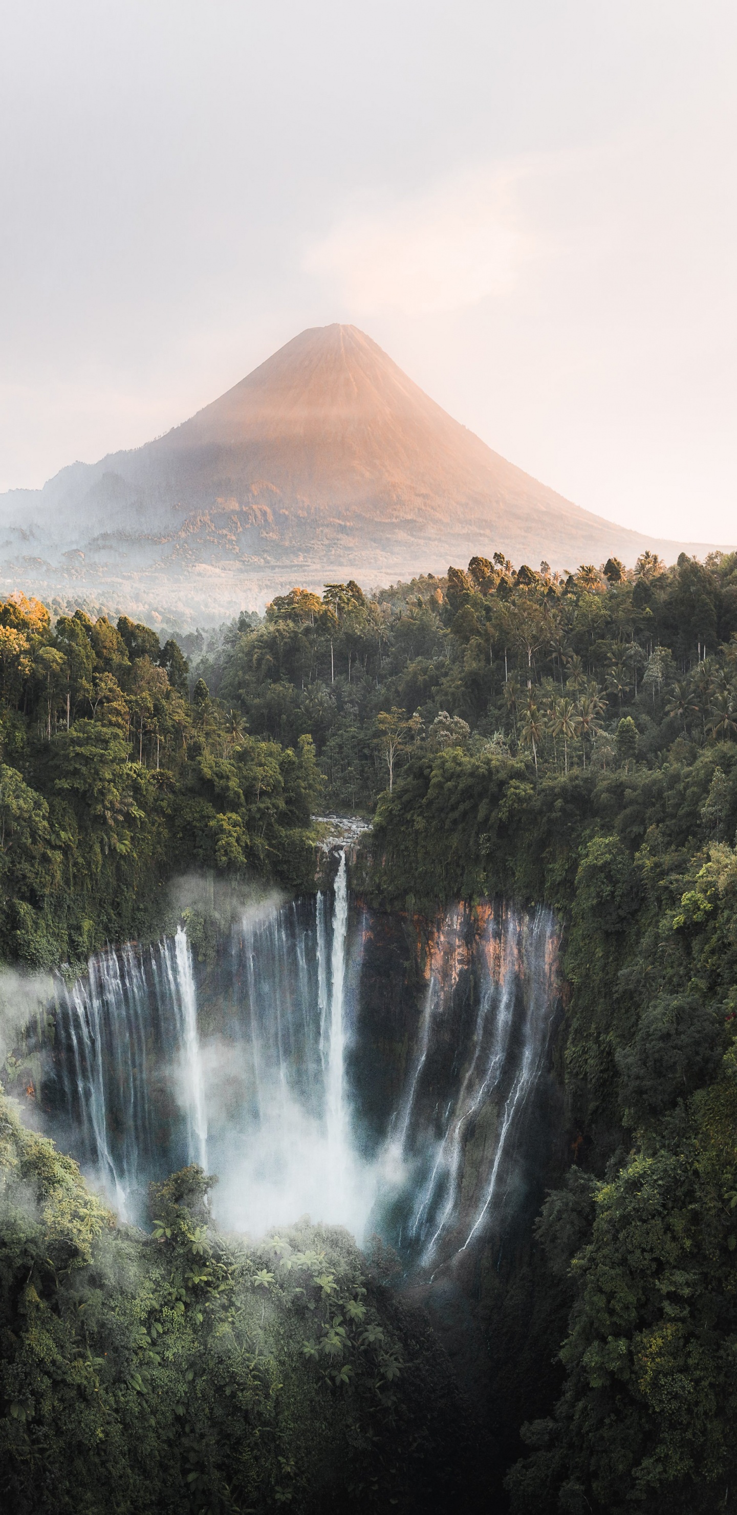Tausend Wasserfälle, Jagir-Wasserfall, Wasserfall, Reise, Natur. Wallpaper in 1440x2960 Resolution