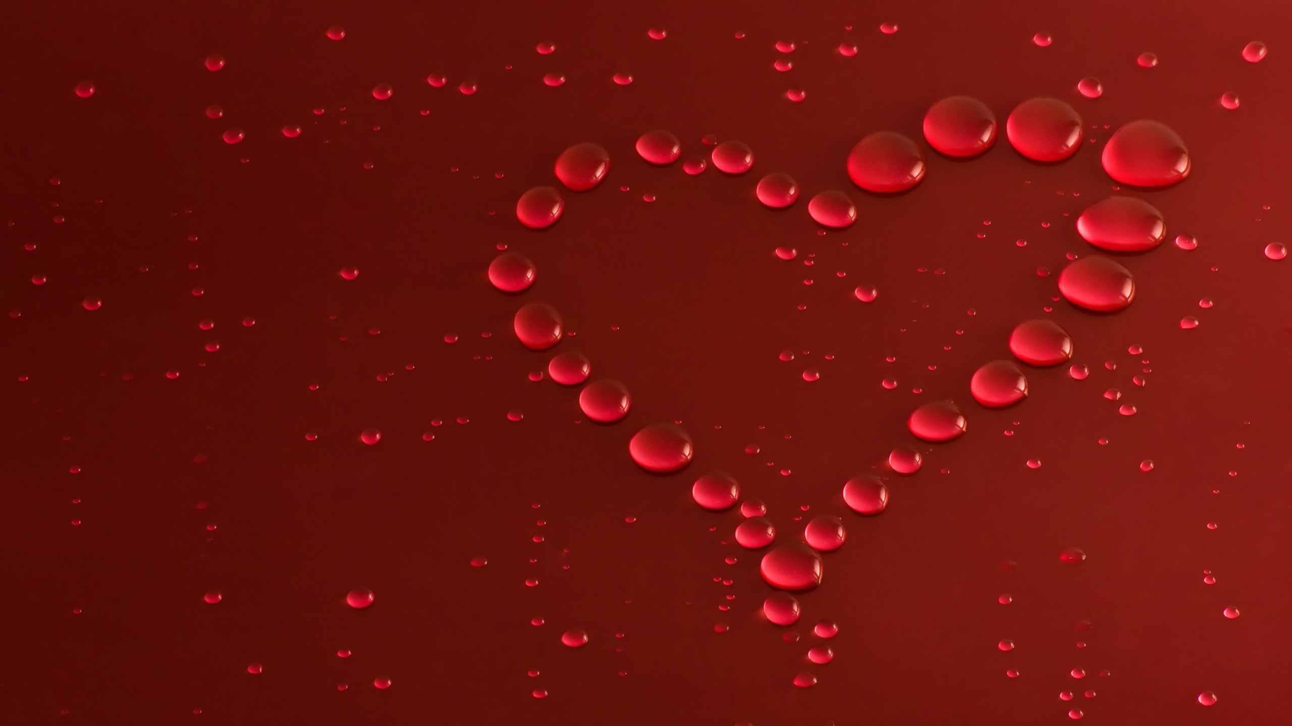 Herzen, Valentines Tag, Liebe, Abstrakte Liebe, Romantik. Wallpaper in 2560x1440 Resolution