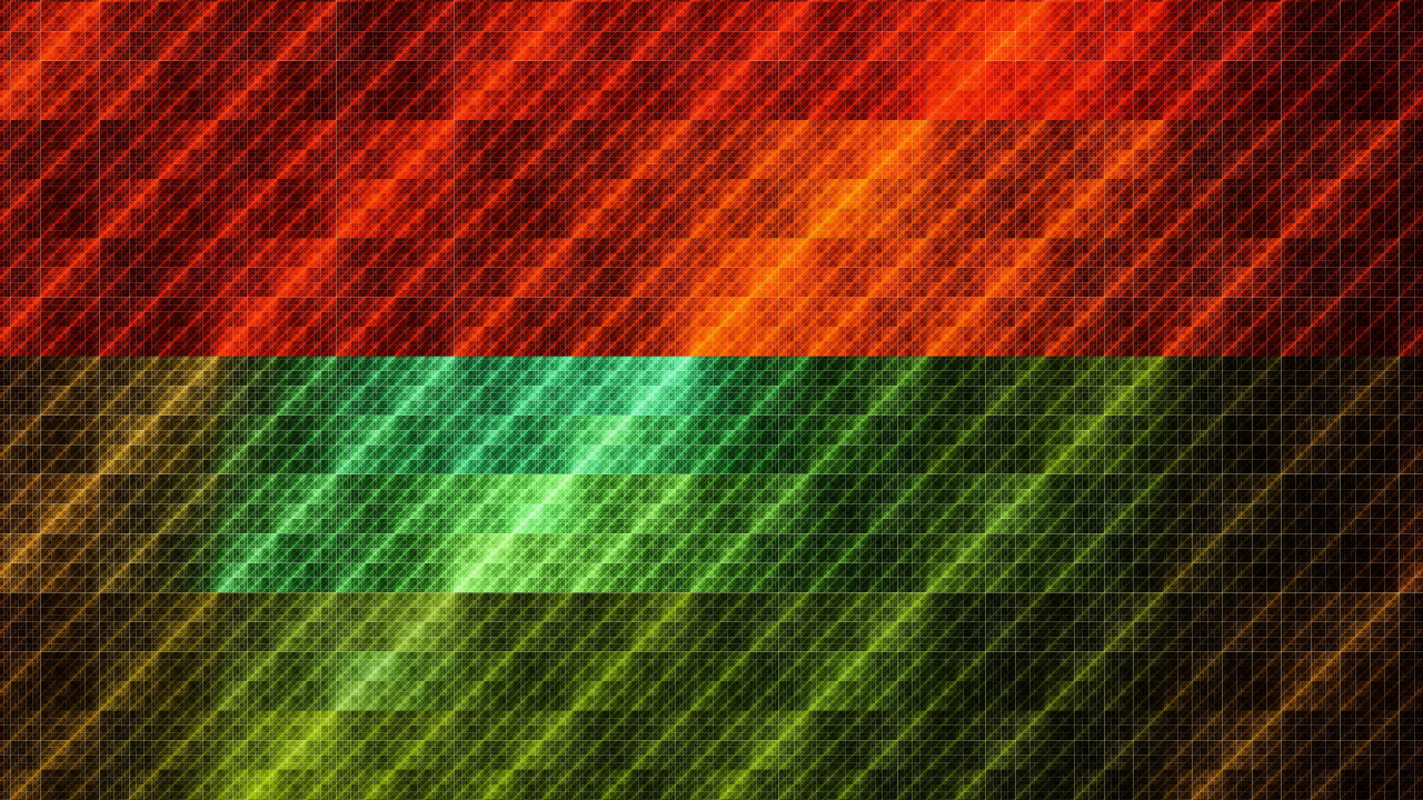 Green and Orange Plaid Textile. Wallpaper in 1280x720 Resolution