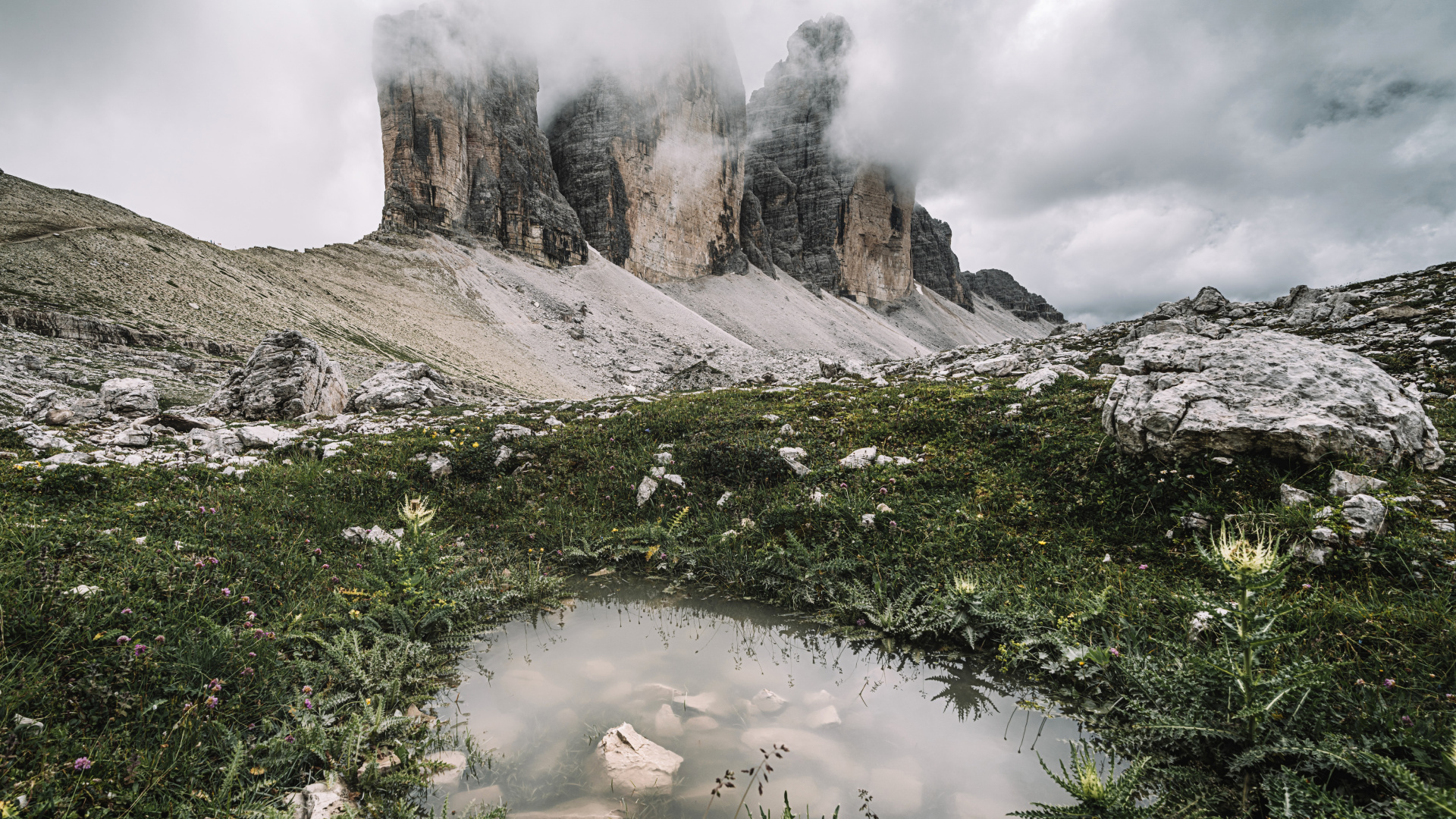 Wilderness, Cloud, Plant, Mountain, Natural Landscape. Wallpaper in 1920x1080 Resolution