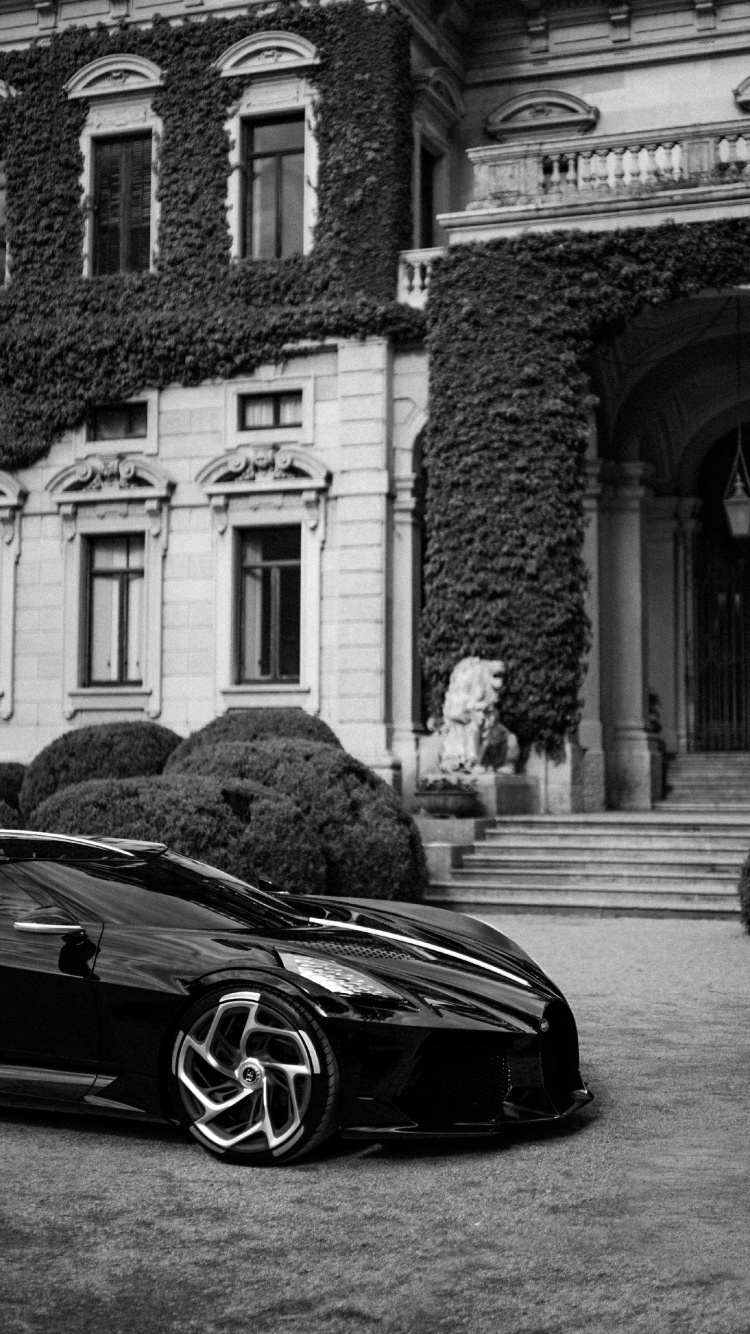 Sports Car, Cars, Bugatti Veyron, Luxury Car, Supercar. Wallpaper in 750x1334 Resolution