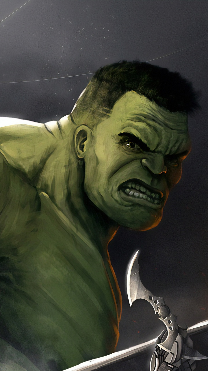 Frau in Blauem Langarmhemd Und Blauer Hose Steht Neben Grünem Tier. Wallpaper in 720x1280 Resolution