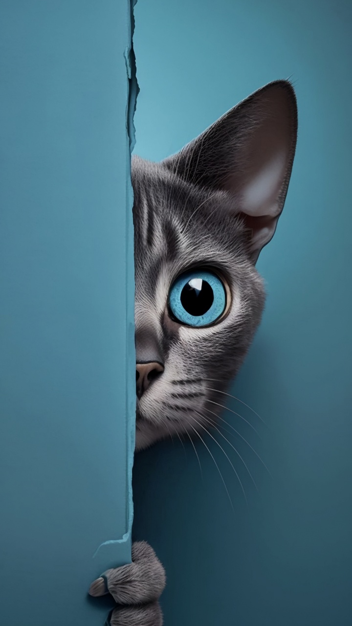 Devon Rex, European Shorthair, Abyssinian, German Rex, Tonkinese Cat. Wallpaper in 720x1280 Resolution