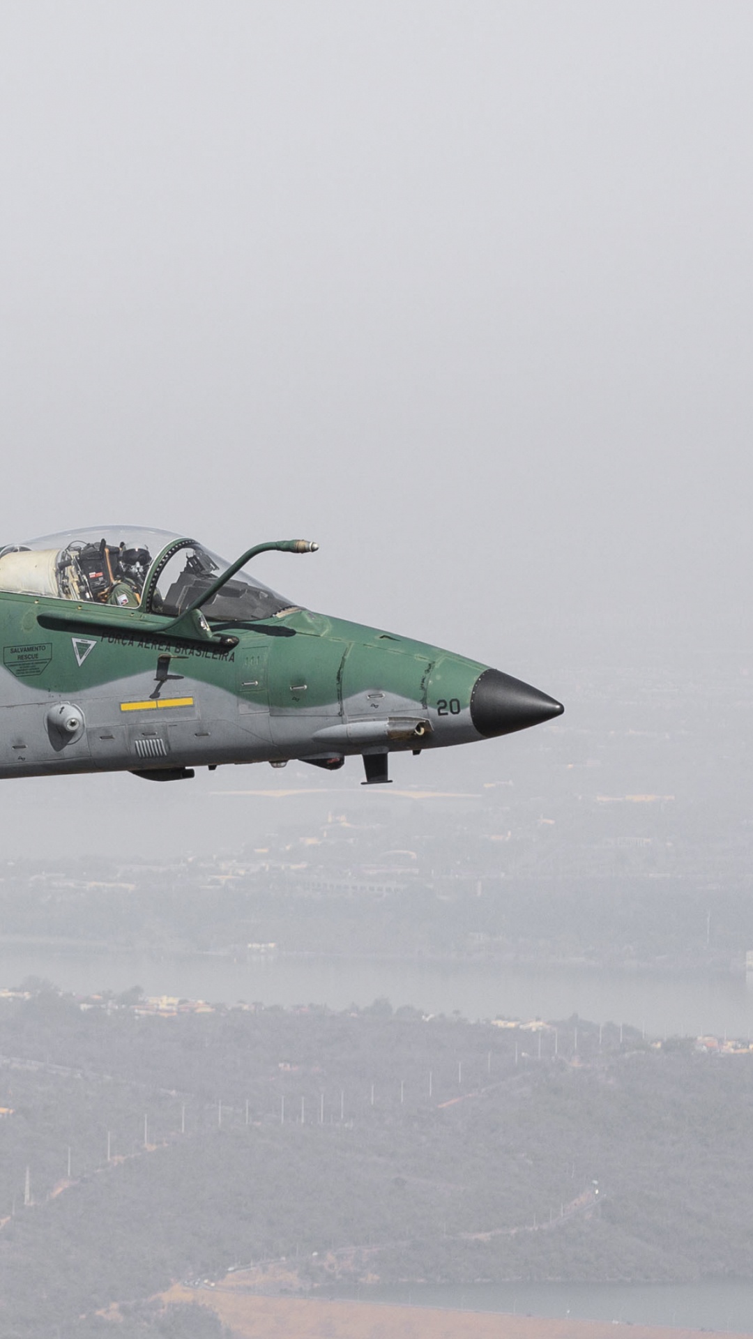 Green and Black Jet Plane Flying Over The White Clouds During Daytime. Wallpaper in 1080x1920 Resolution