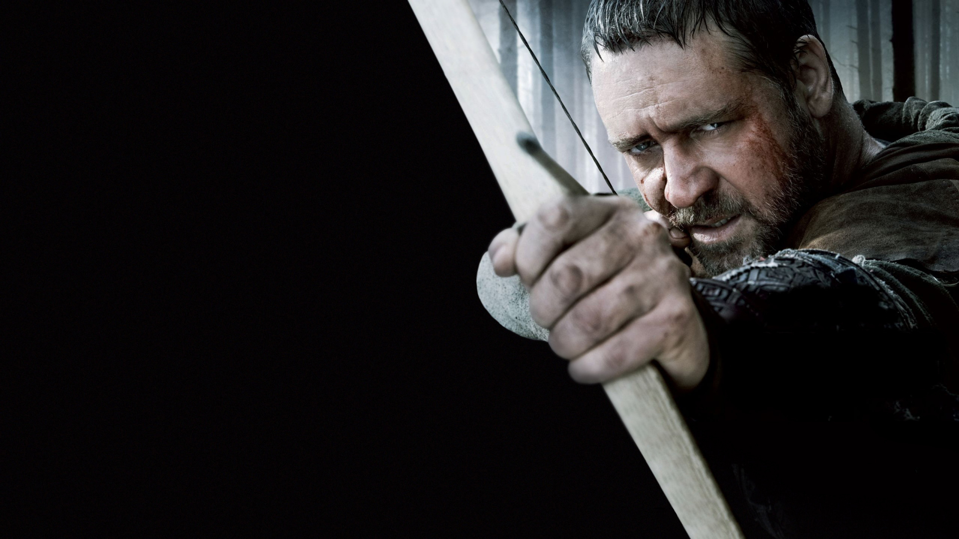 Mann in Schwarz-weiß Geblümtem Hemd Mit Braunem Holzstab. Wallpaper in 1920x1080 Resolution