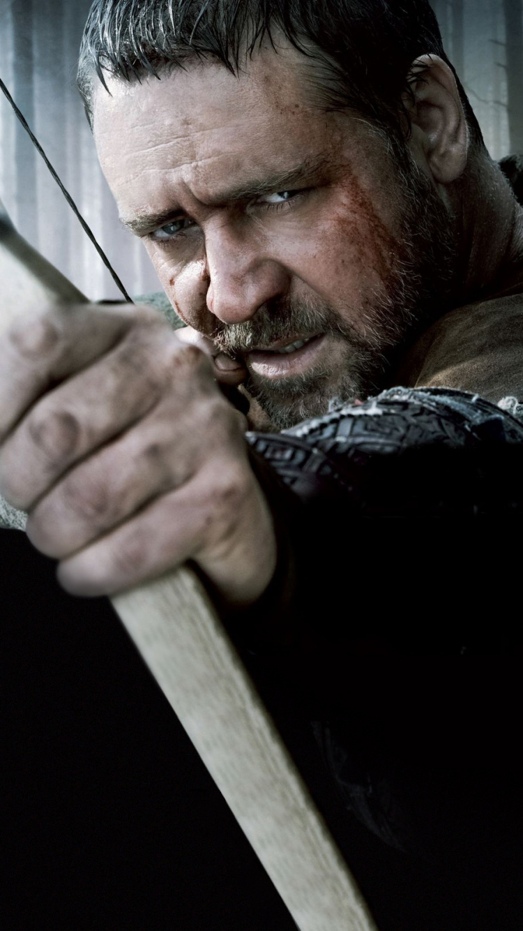 Mann in Schwarz-weiß Geblümtem Hemd Mit Braunem Holzstab. Wallpaper in 750x1334 Resolution