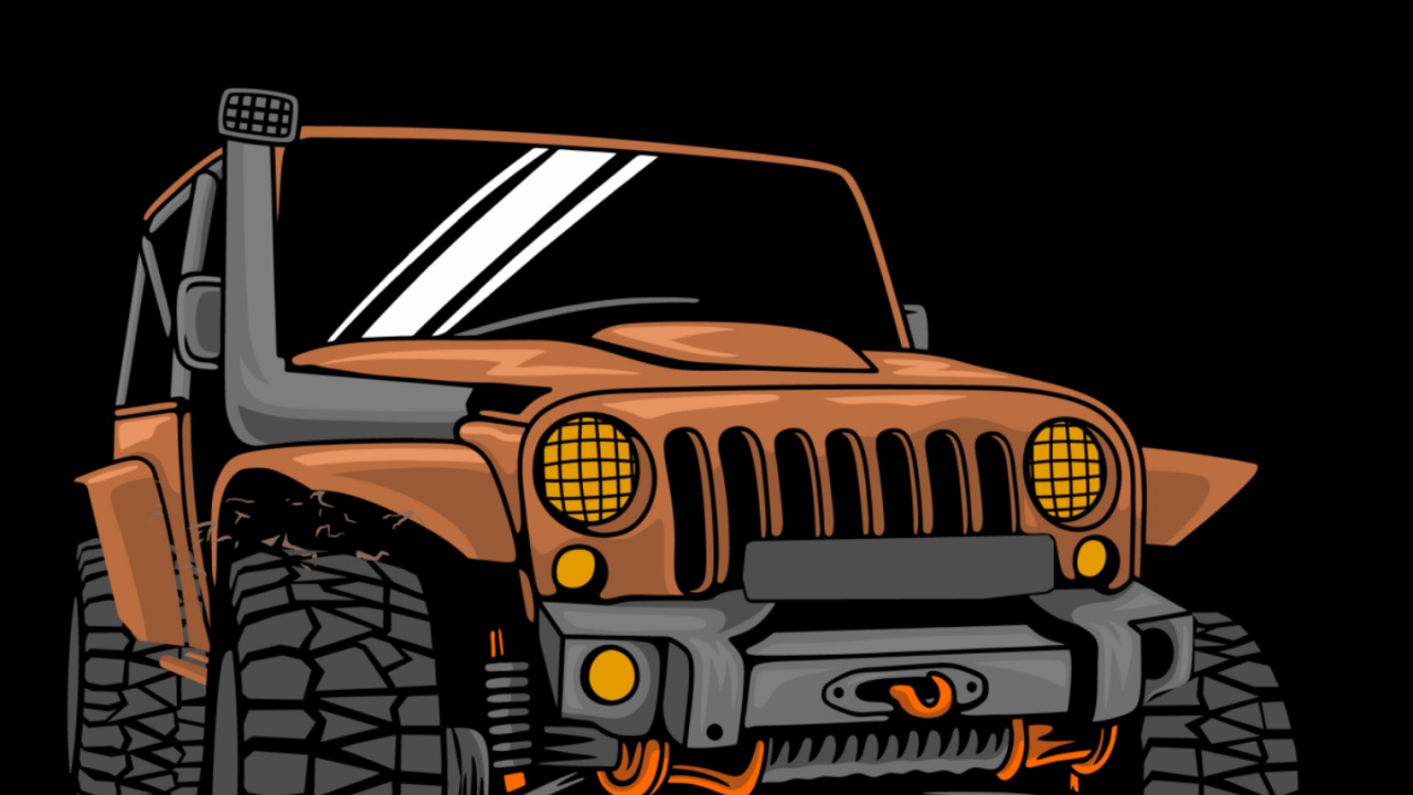 Jeep, Car, SUV, Off-Road, Jeep-Gladiator. Wallpaper in 1280x720 Resolution