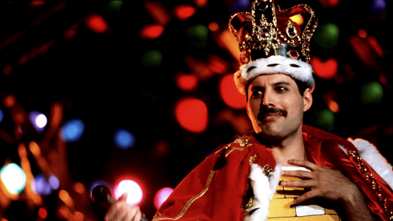 Freddie Mercury, Bohemian Rhapsody, Queen, Événement, Tradition. Wallpaper in 1366x768 Resolution