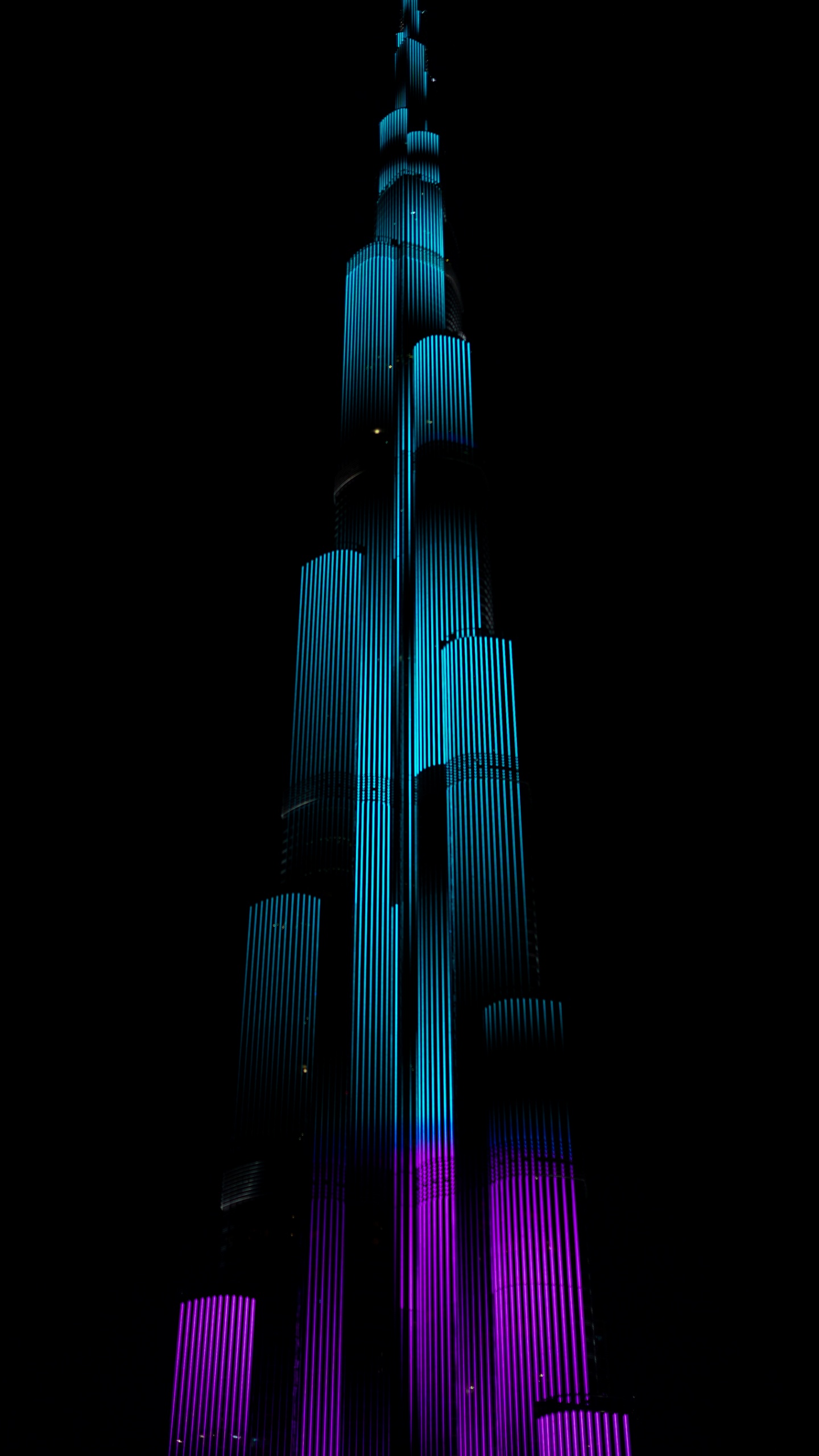 Burj Khalifa, Die Dubai Fountain, Gebäude, Wolkenkratzer, Tower. Wallpaper in 1440x2560 Resolution