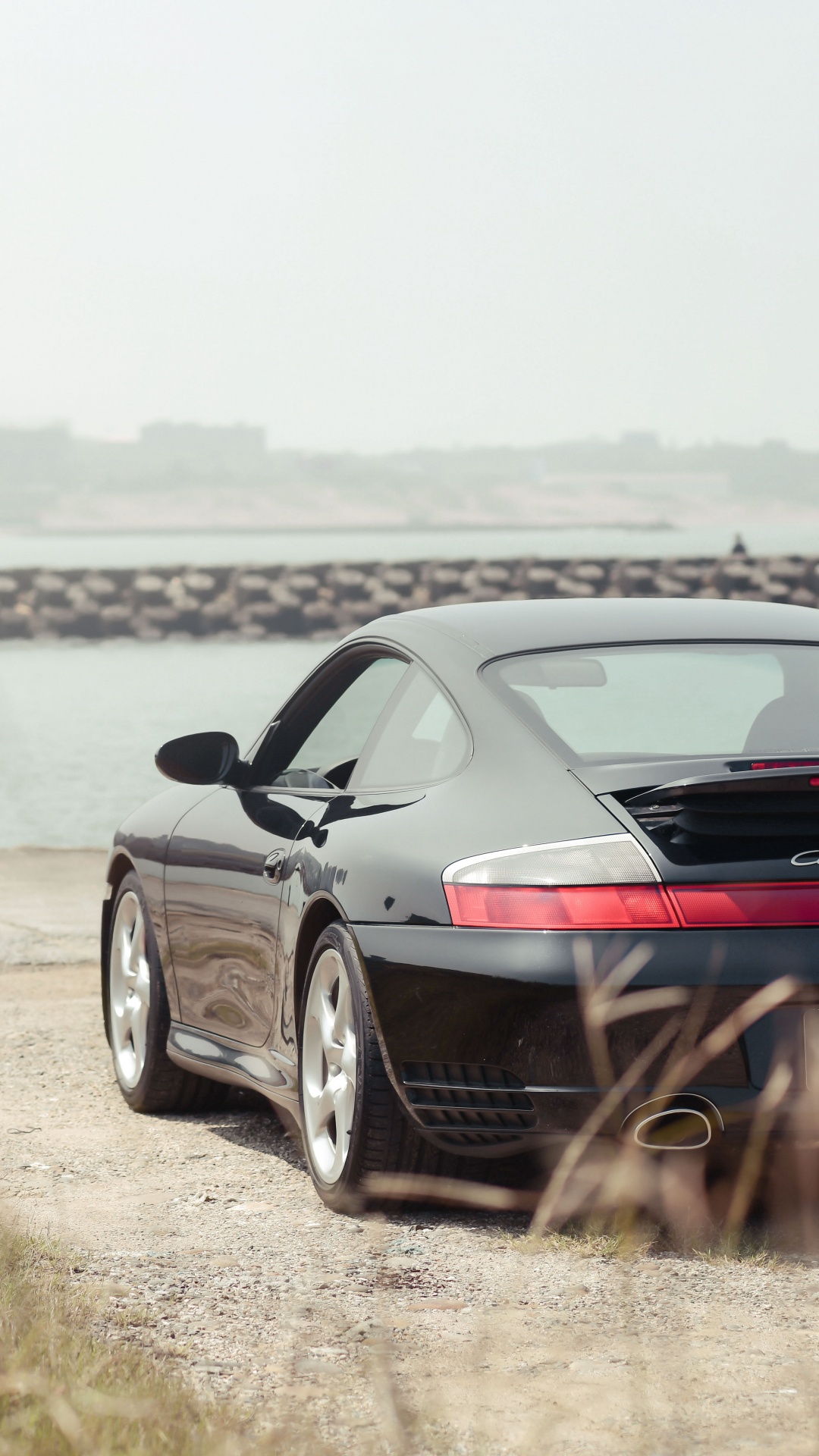 Black Bmw m 3 Coupe on Seashore During Daytime. Wallpaper in 1080x1920 Resolution