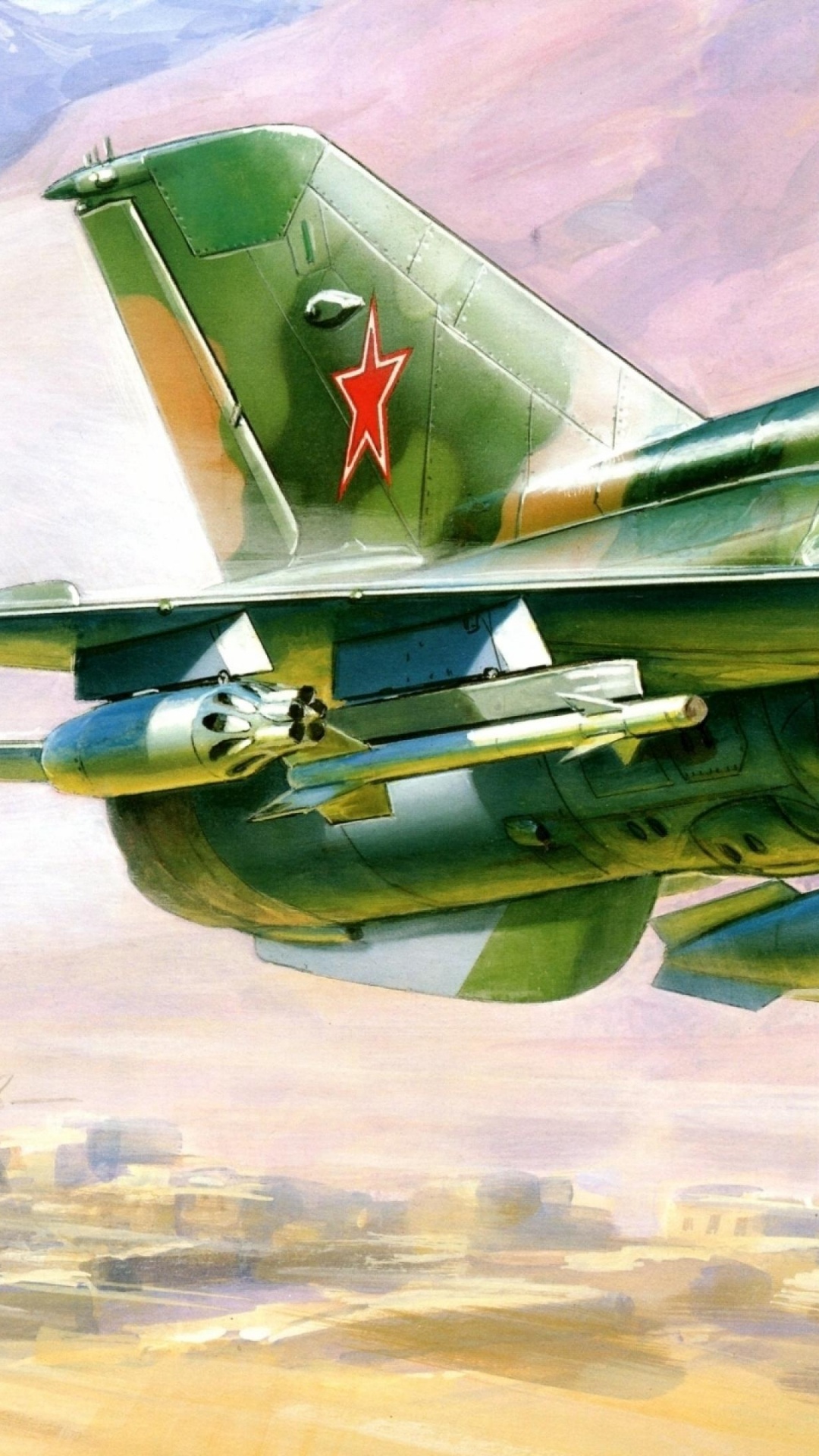 喷气式飞机, 航空, 军用飞机, 空军, 高扬古列维奇mig17 壁纸 1080x1920 允许