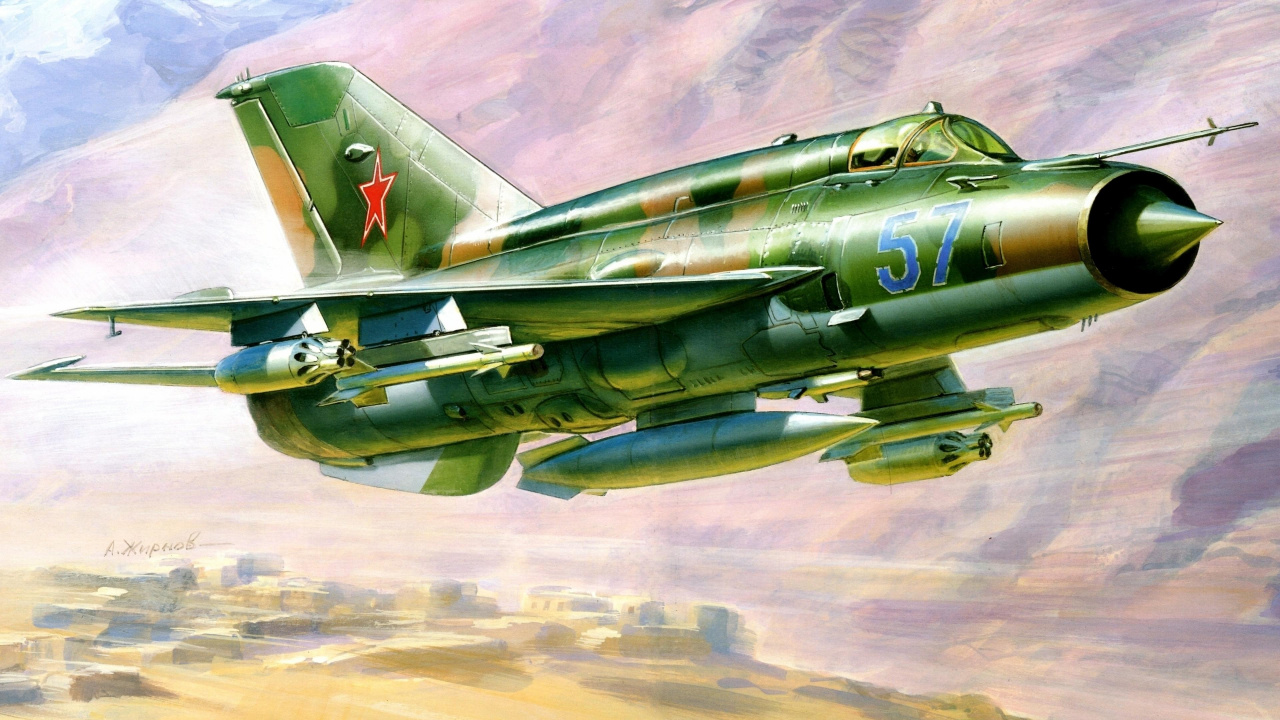 喷气式飞机, 航空, 军用飞机, 空军, 高扬古列维奇mig17 壁纸 1280x720 允许