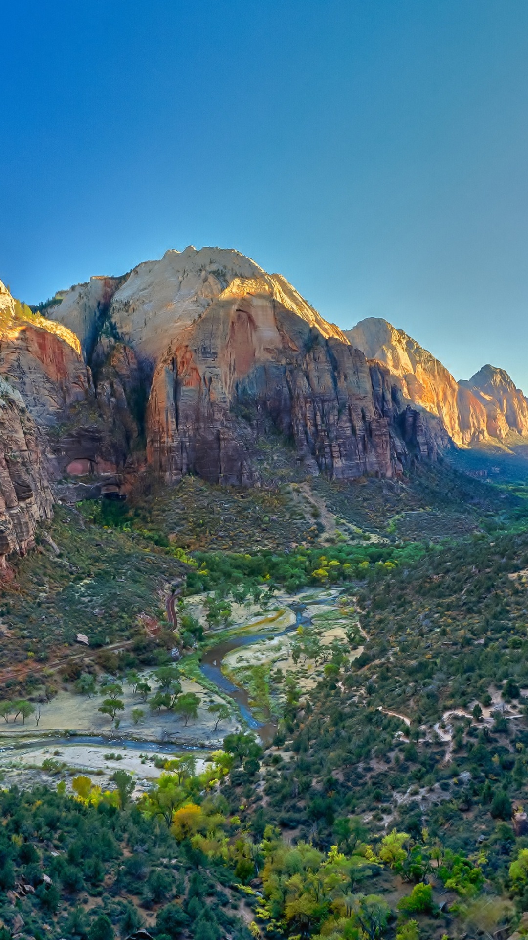 Brown Rocky Mountain Under Blue Sky During Daytime. Wallpaper in 1080x1920 Resolution
