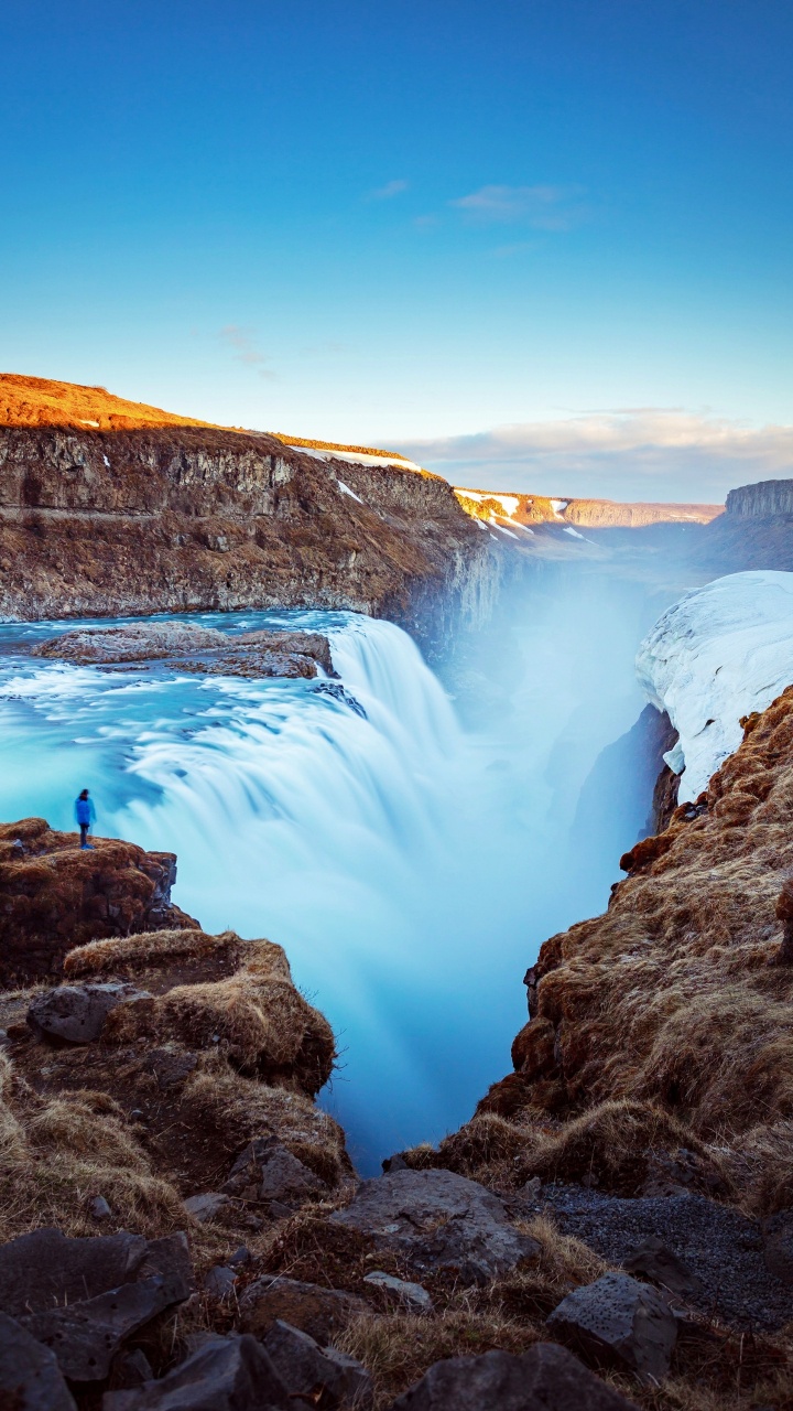Download 720x1280 Wallpaper Chutes de Gullfoss, Xarrfoss, Cascade de Goafoss, Auto Cascade, Cercle D'or Chutes de Gullfoss, Xarrfoss, Cascade de Goafoss, Auto Cascade, Cercle D'or. Wallpaper in 720x1280 Resolution