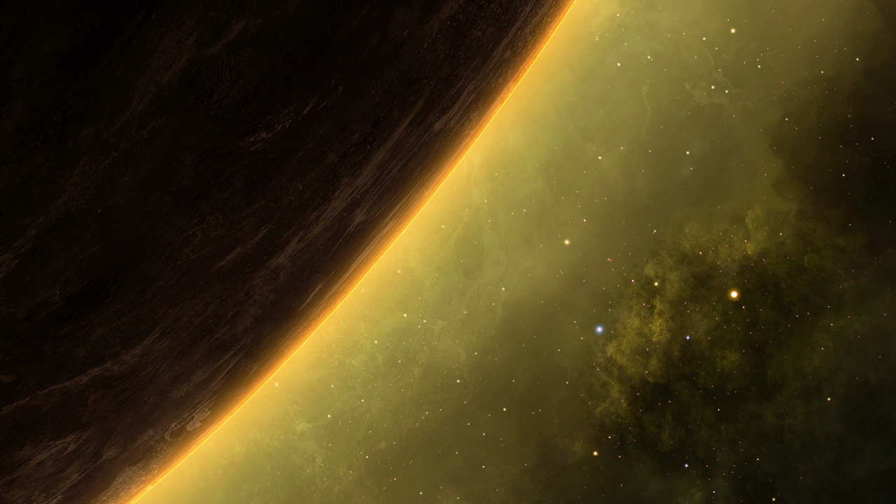 Lune Blanche Dans le Ciel. Wallpaper in 1280x720 Resolution